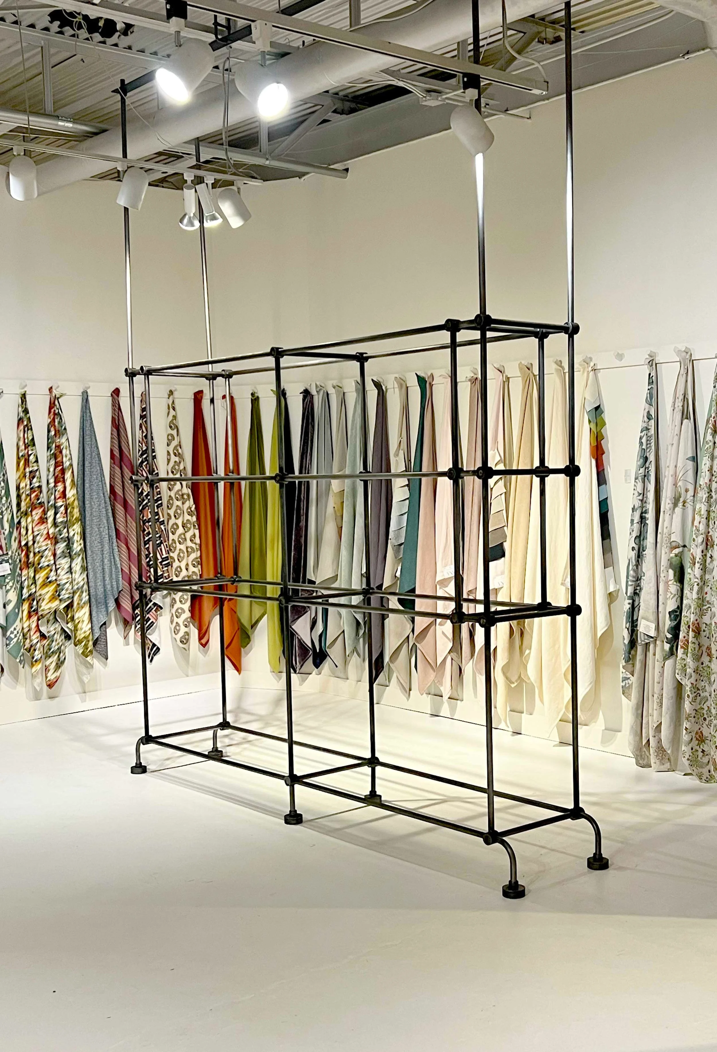 Custom Metal Fabric Display - View 1