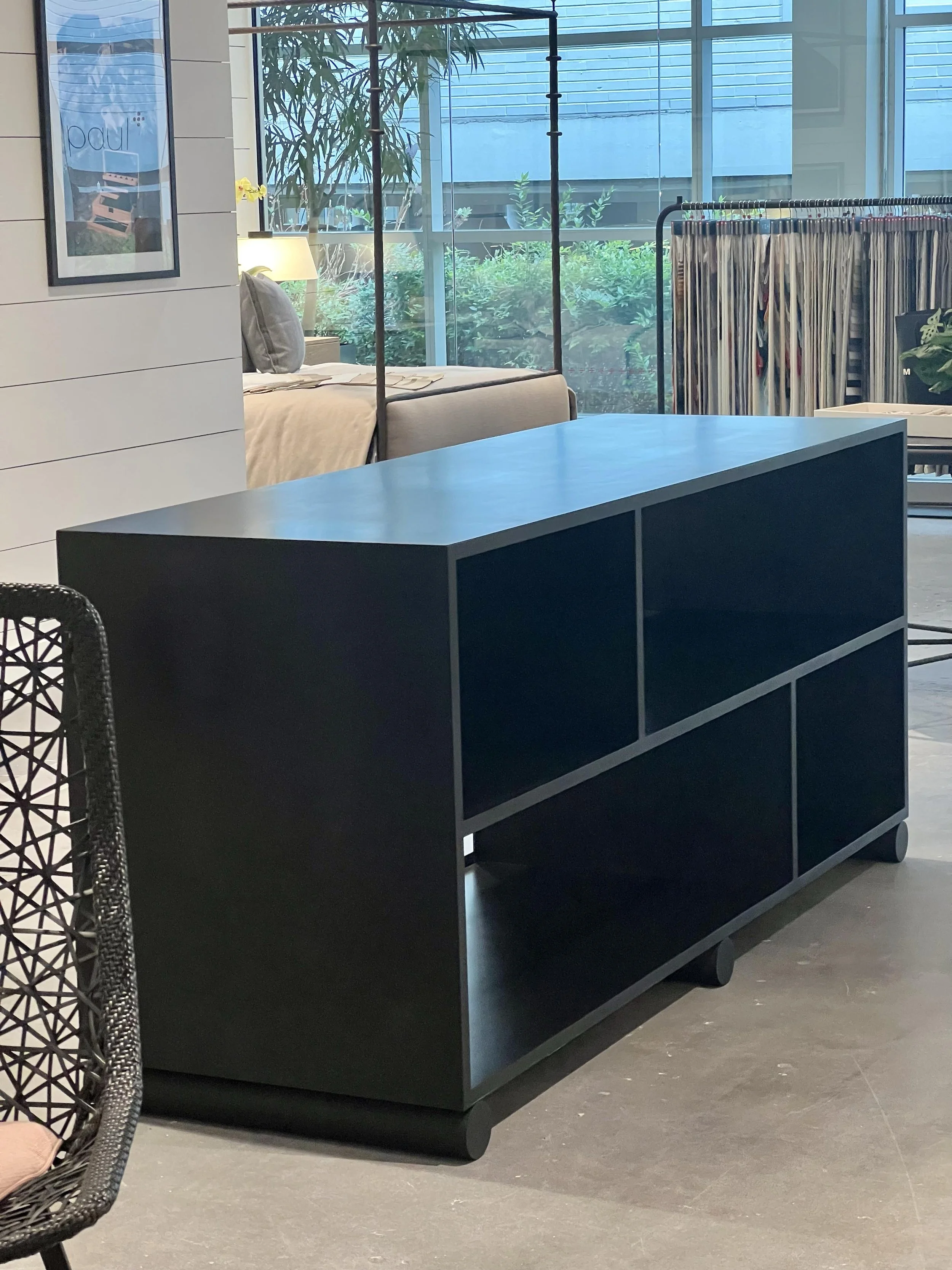 Custom Metal Shelving Unit