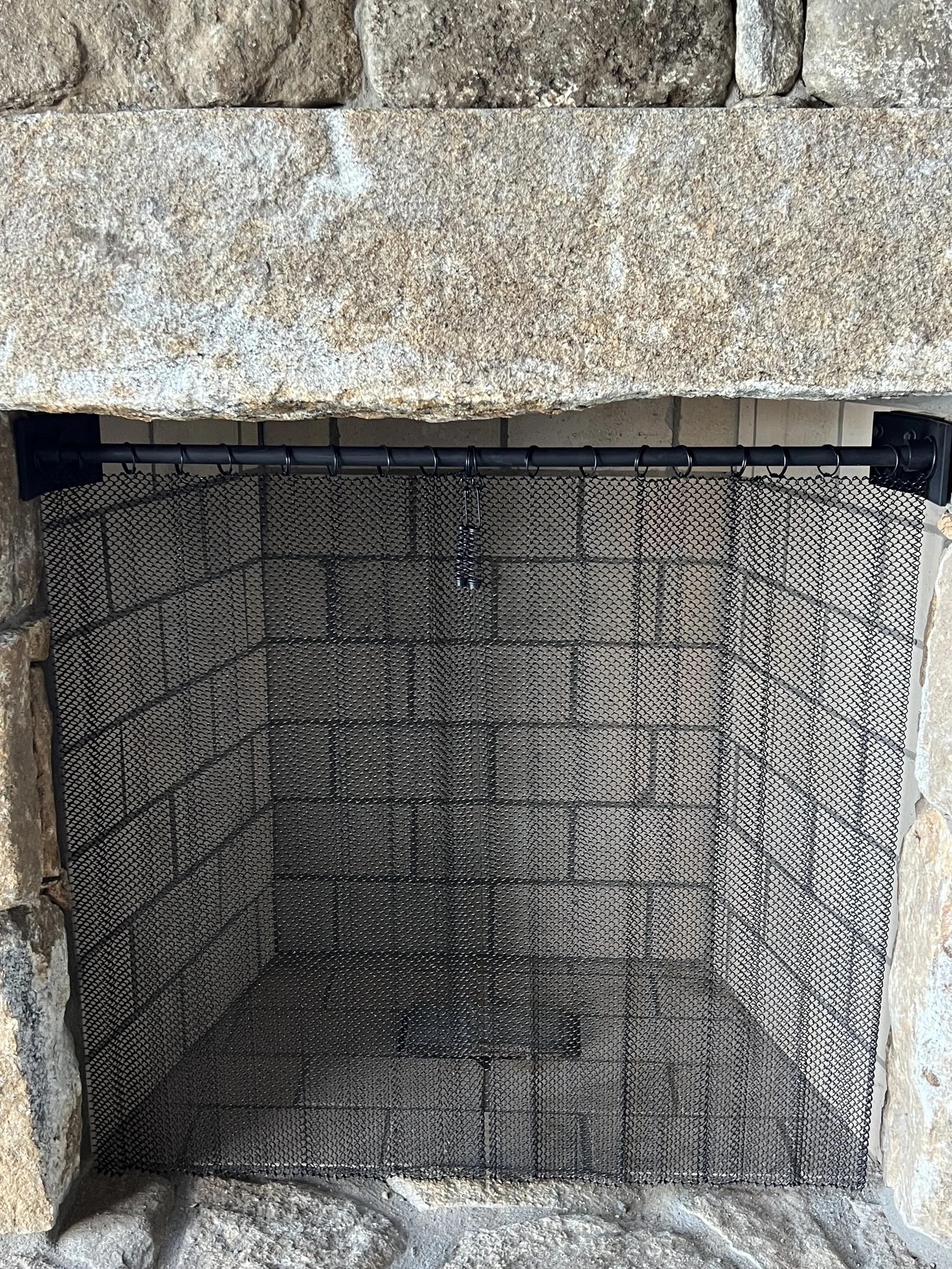 Metal Fire Screen Curtain