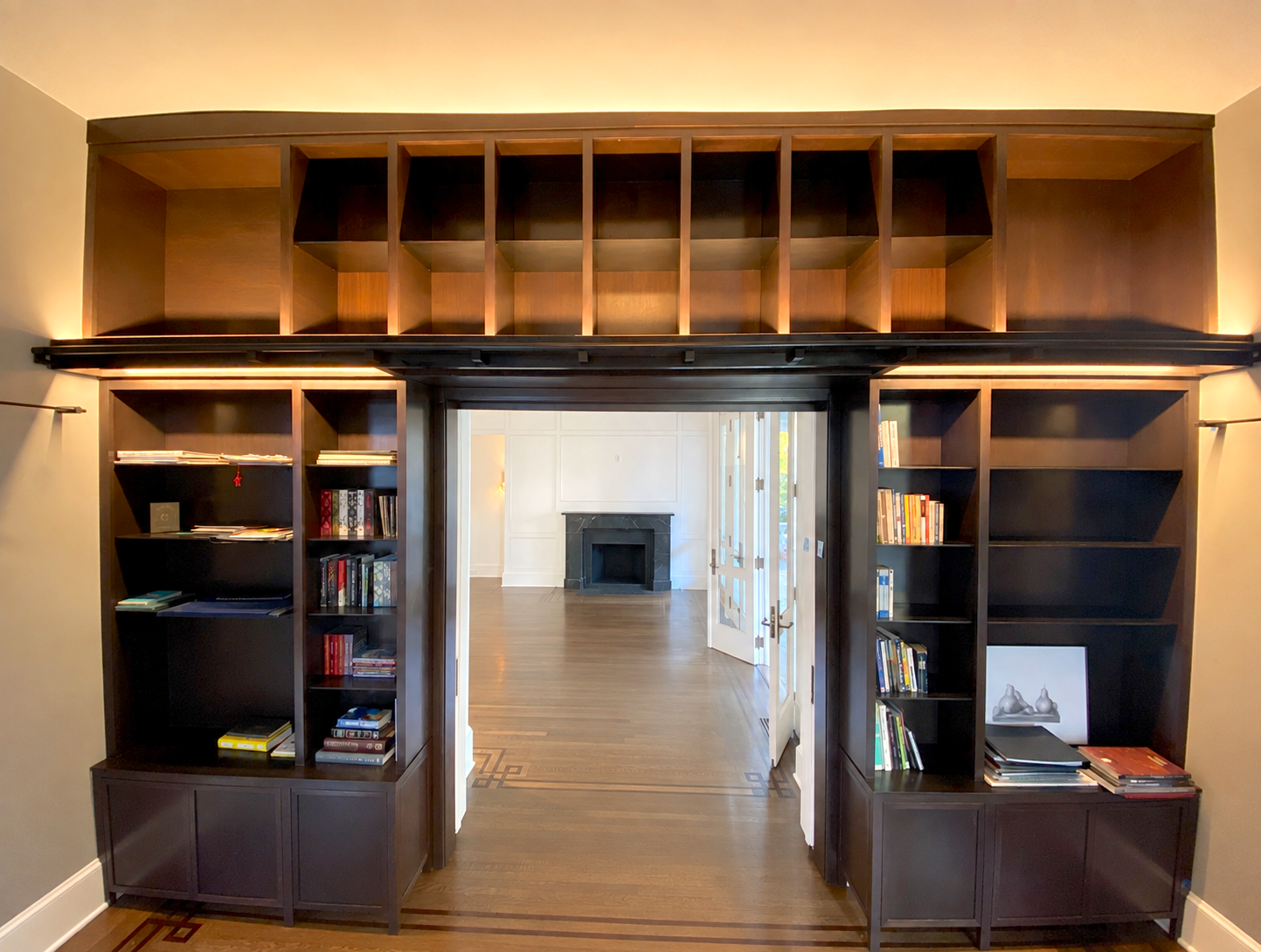 Metal Details for Built-in Shelves - View 1