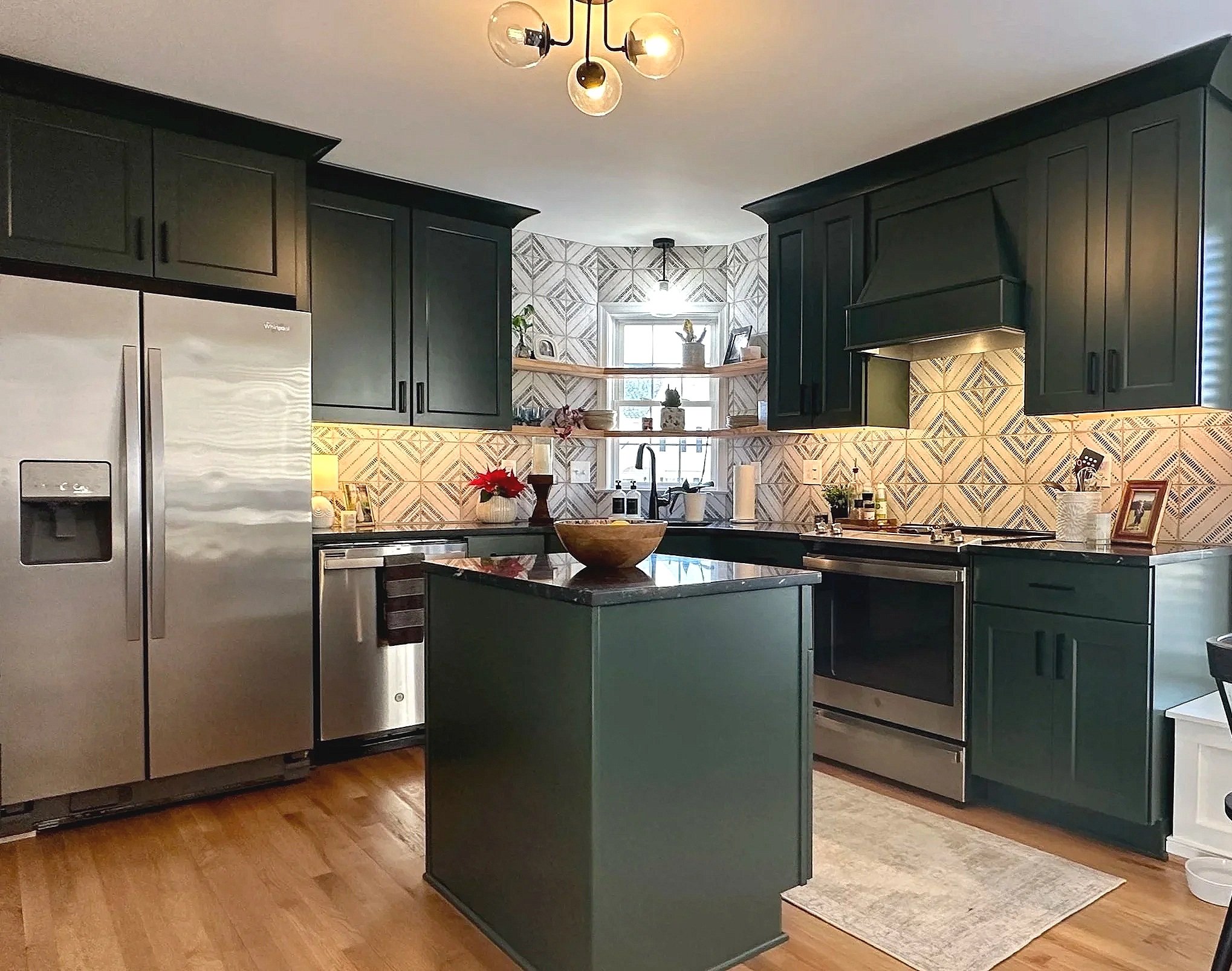 Choose one element to stand out and let everything else support it.