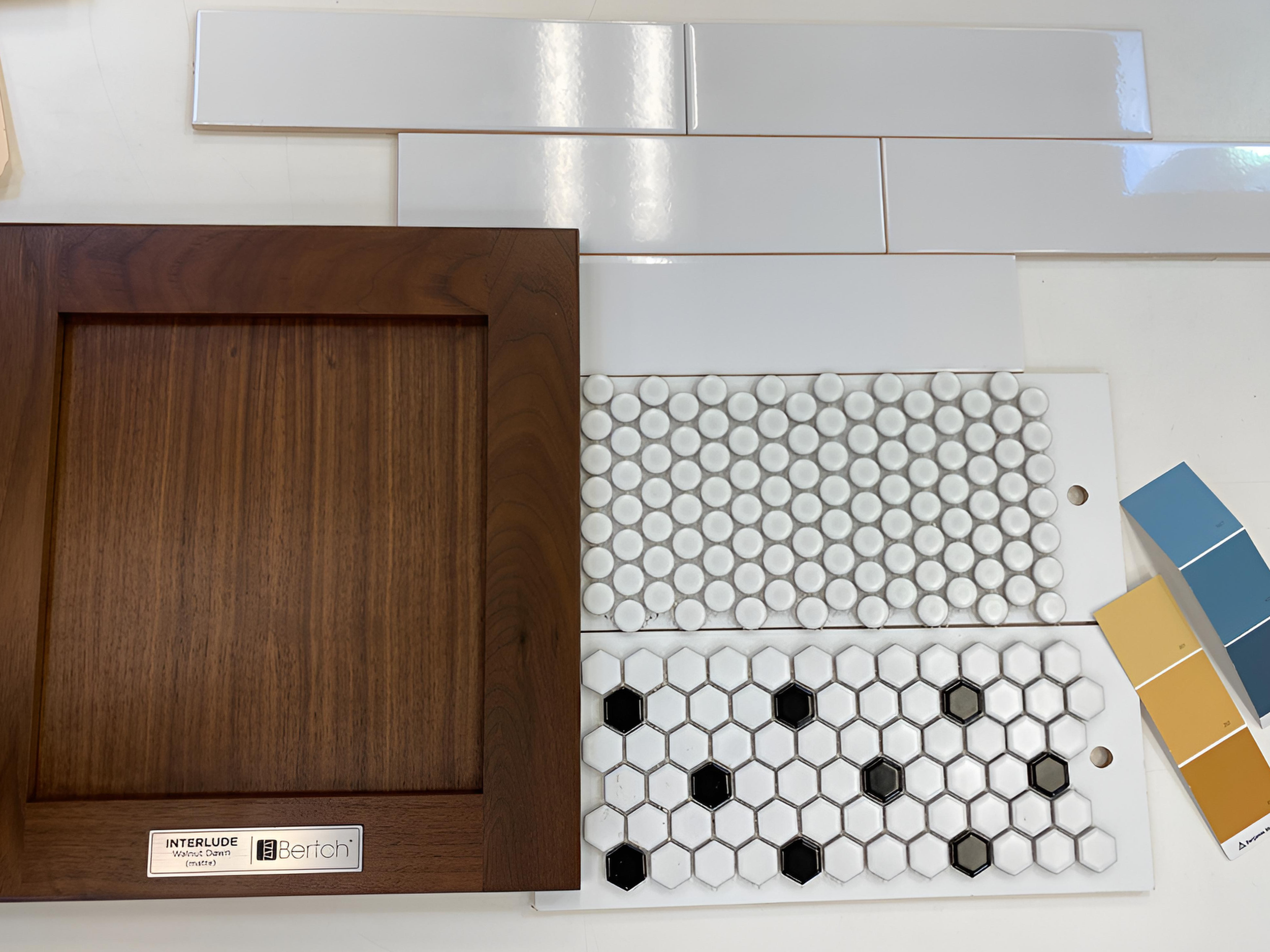 Visualize how all of your finishes will compliment each other.