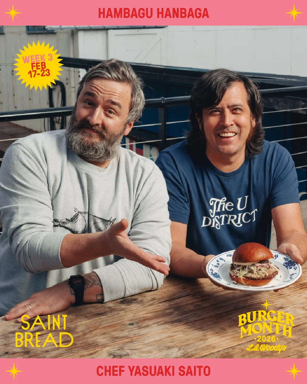 Lil Woody's X Saint Bread