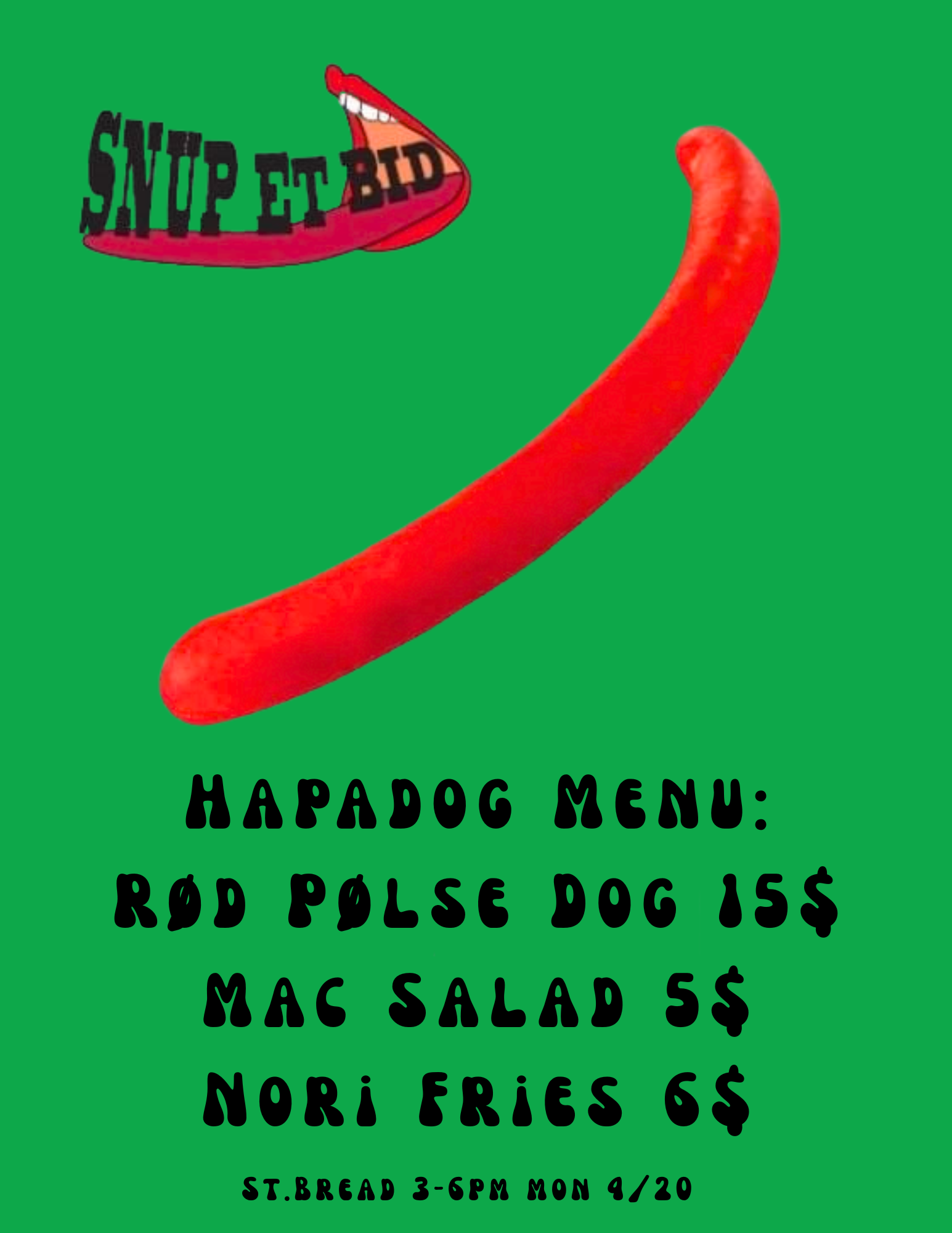 Hapadog Pop Up