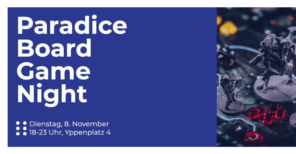 Paradice Board Game Night — Paradice Board Game Bar