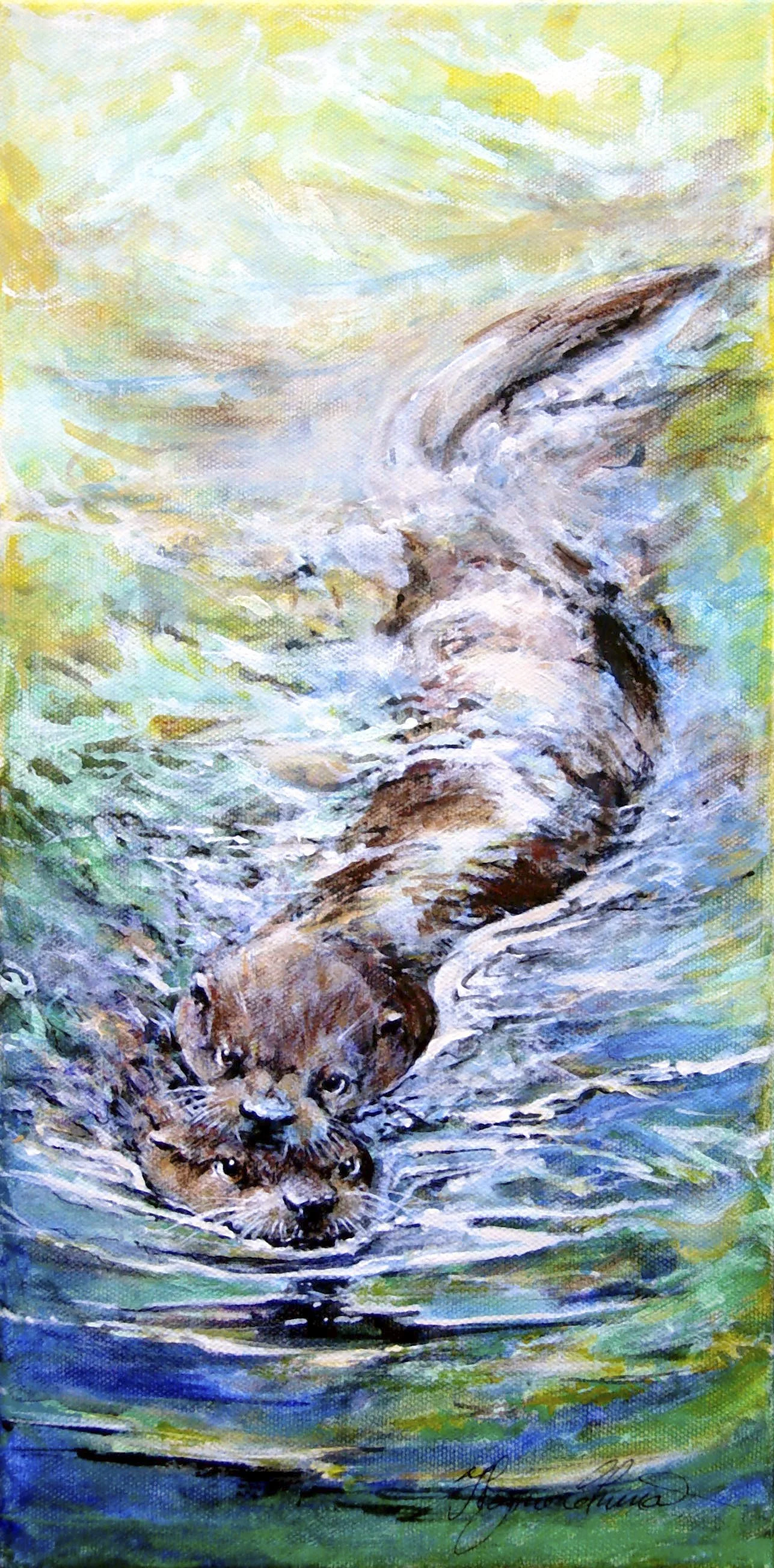Canadian fine art wildlife original