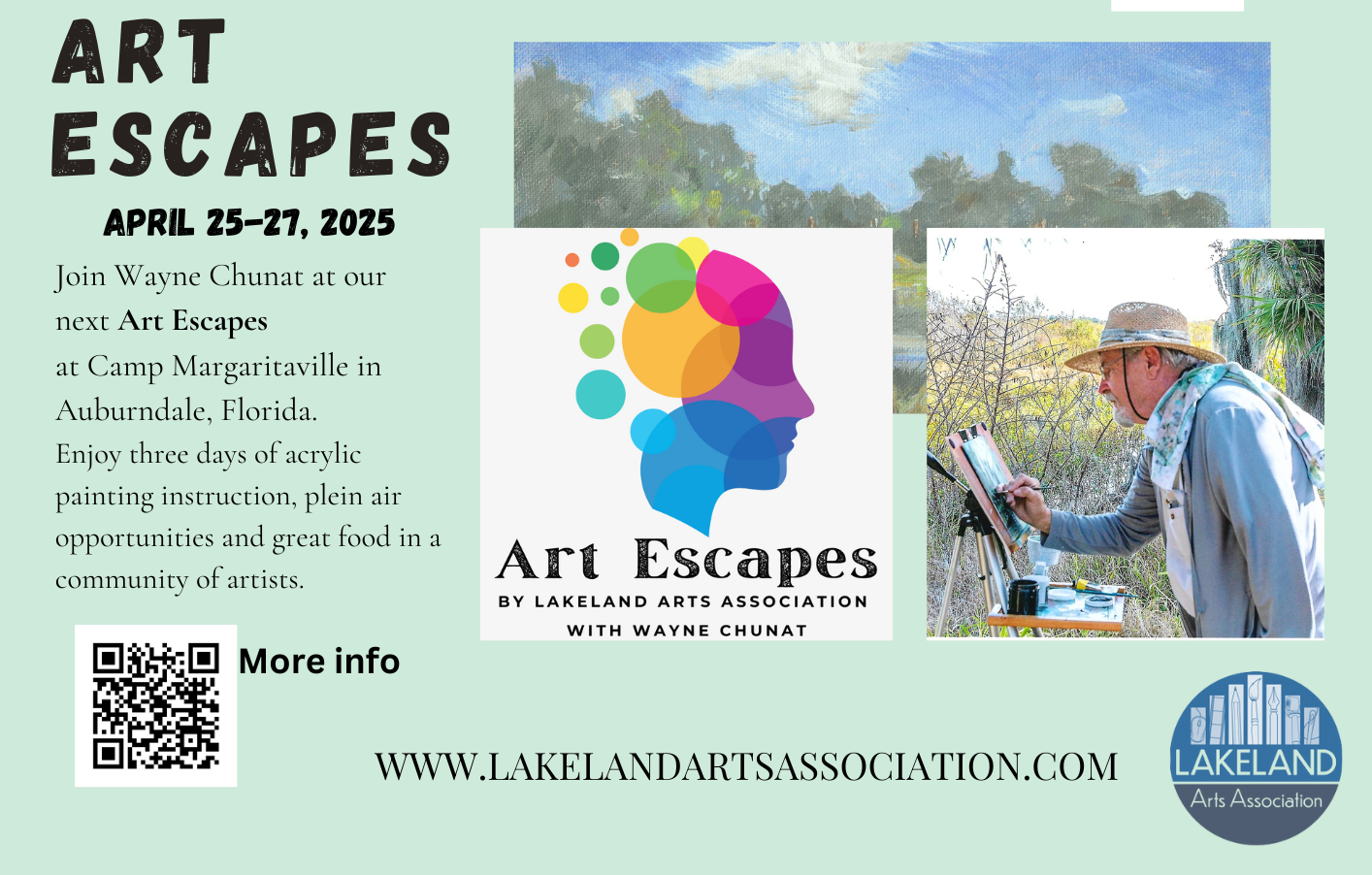 Upcoming Plein Air Workshop April 25-27. 2025