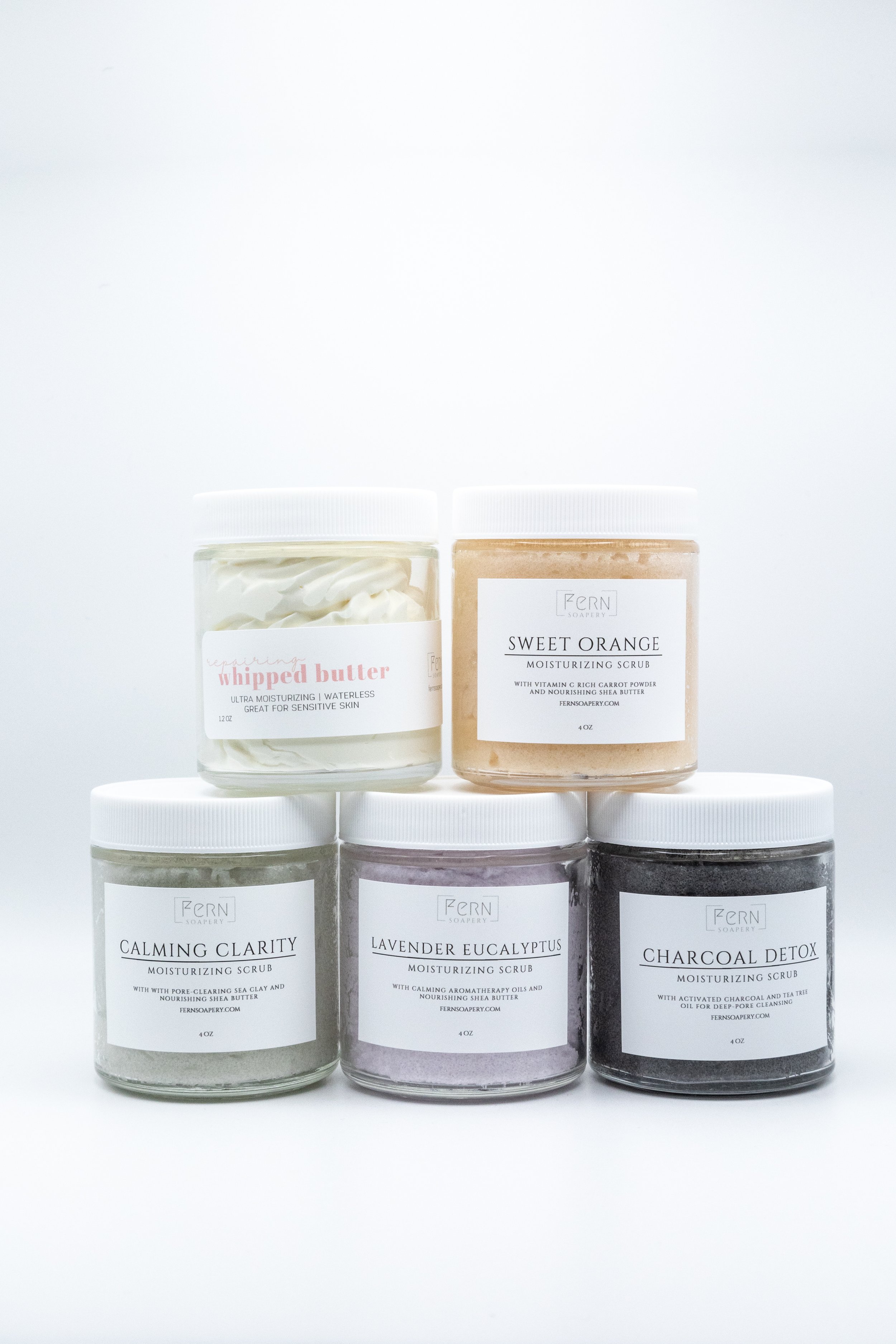 Fern Soapery Calming Body Scrub