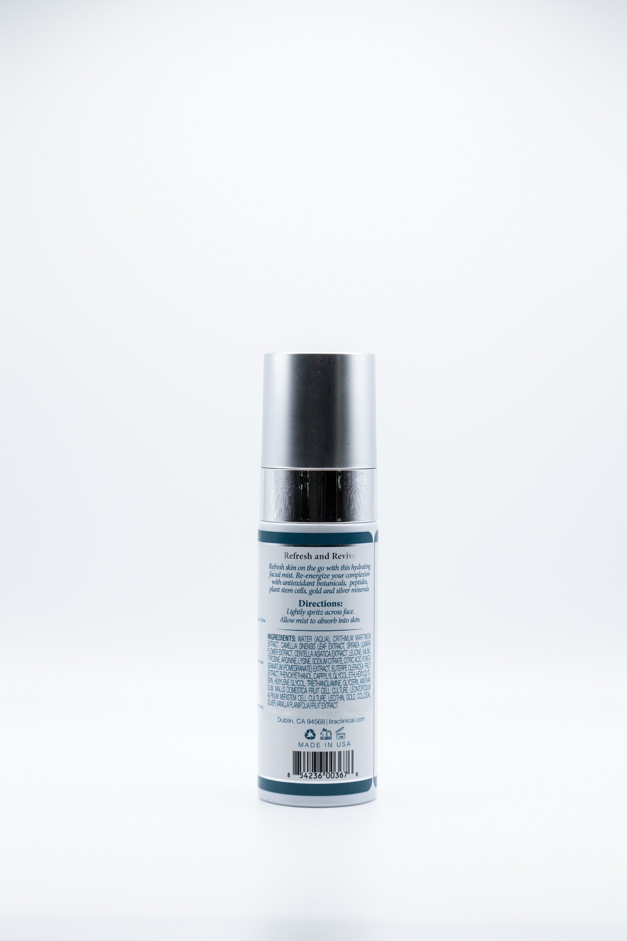 Lira clinicals skincare hydrating facial mist