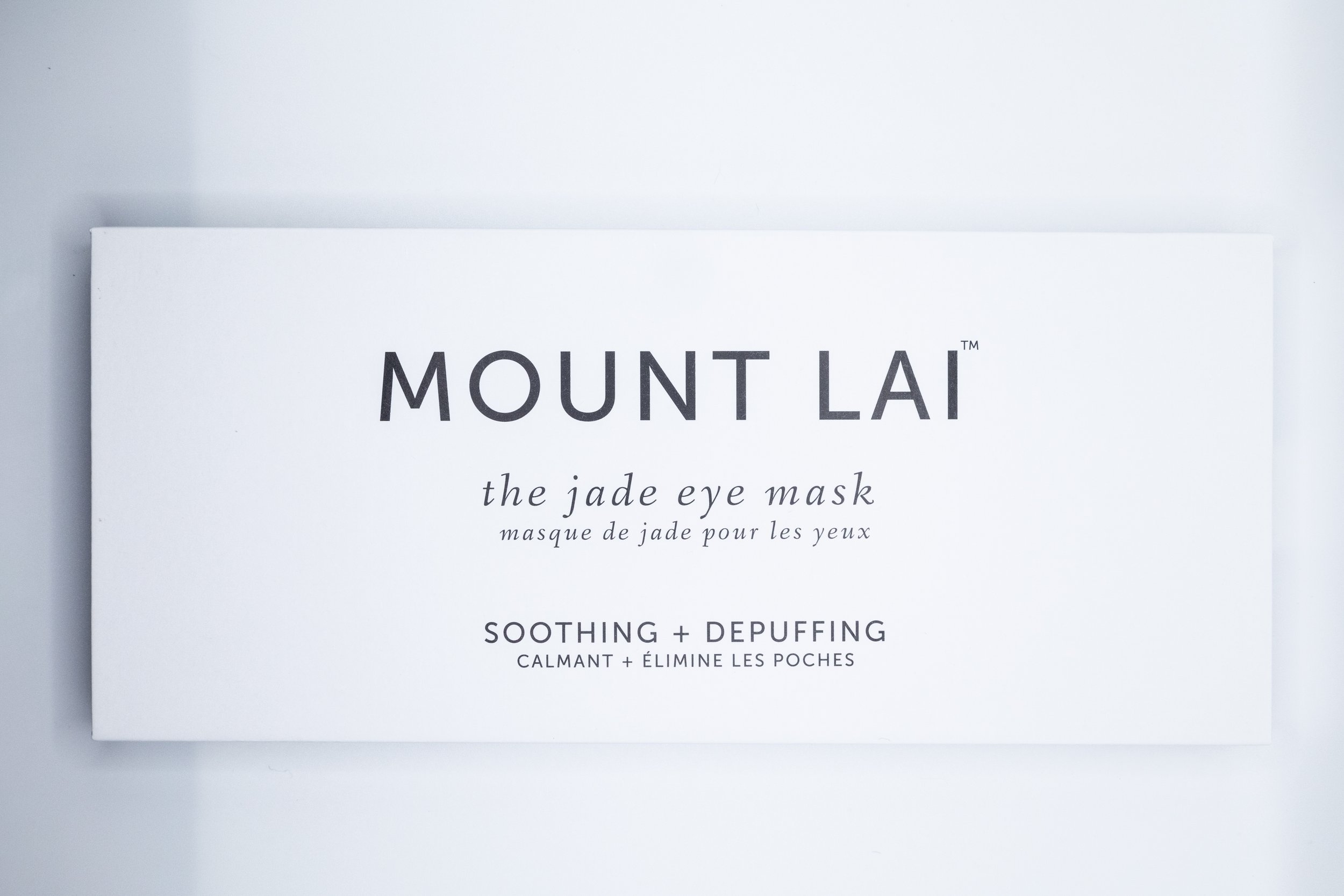 MOUNT LAI JADE DE-PUFF EYE MASK