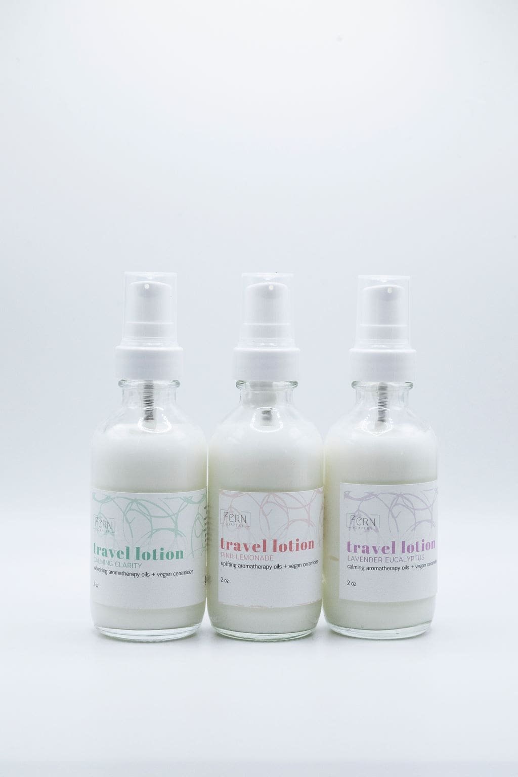 FERN SOAPERY TRAVEL SIZE ESSENTIAL OIL BODY CREAM
