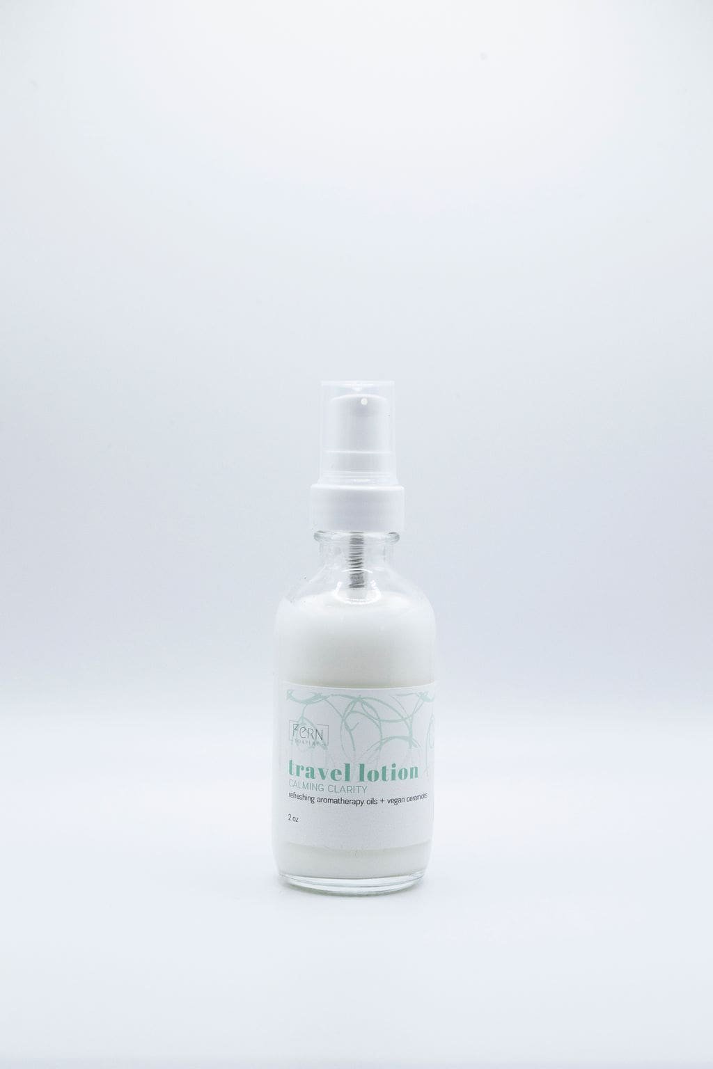 TRAVEL SIZE FERN SOAPERY CALMING ESSENTIAL OIL BODY CREAM