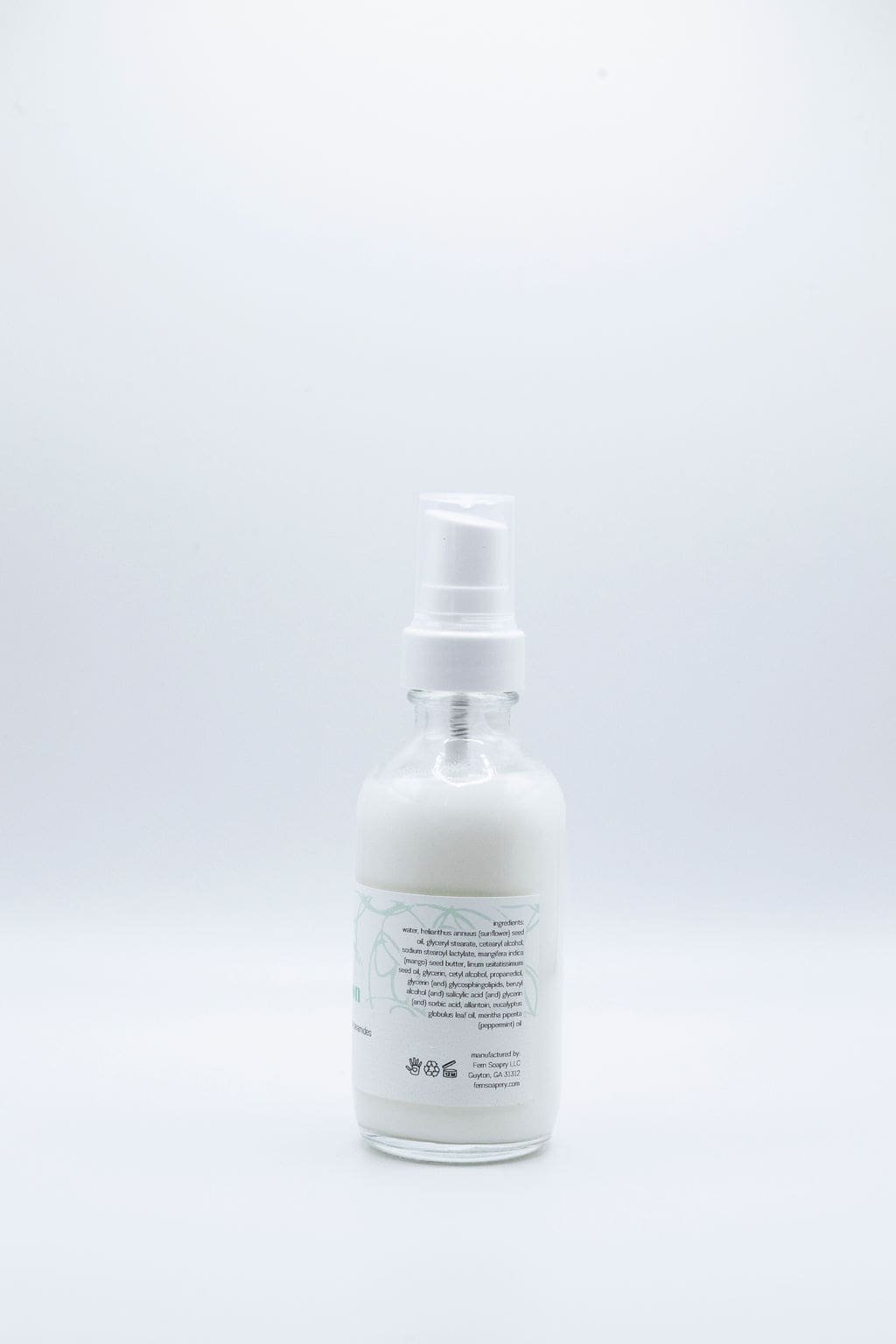 TRAVEL SIZE FERN SOAPERY CALMING ESSENTIAL OIL BODY CREAM