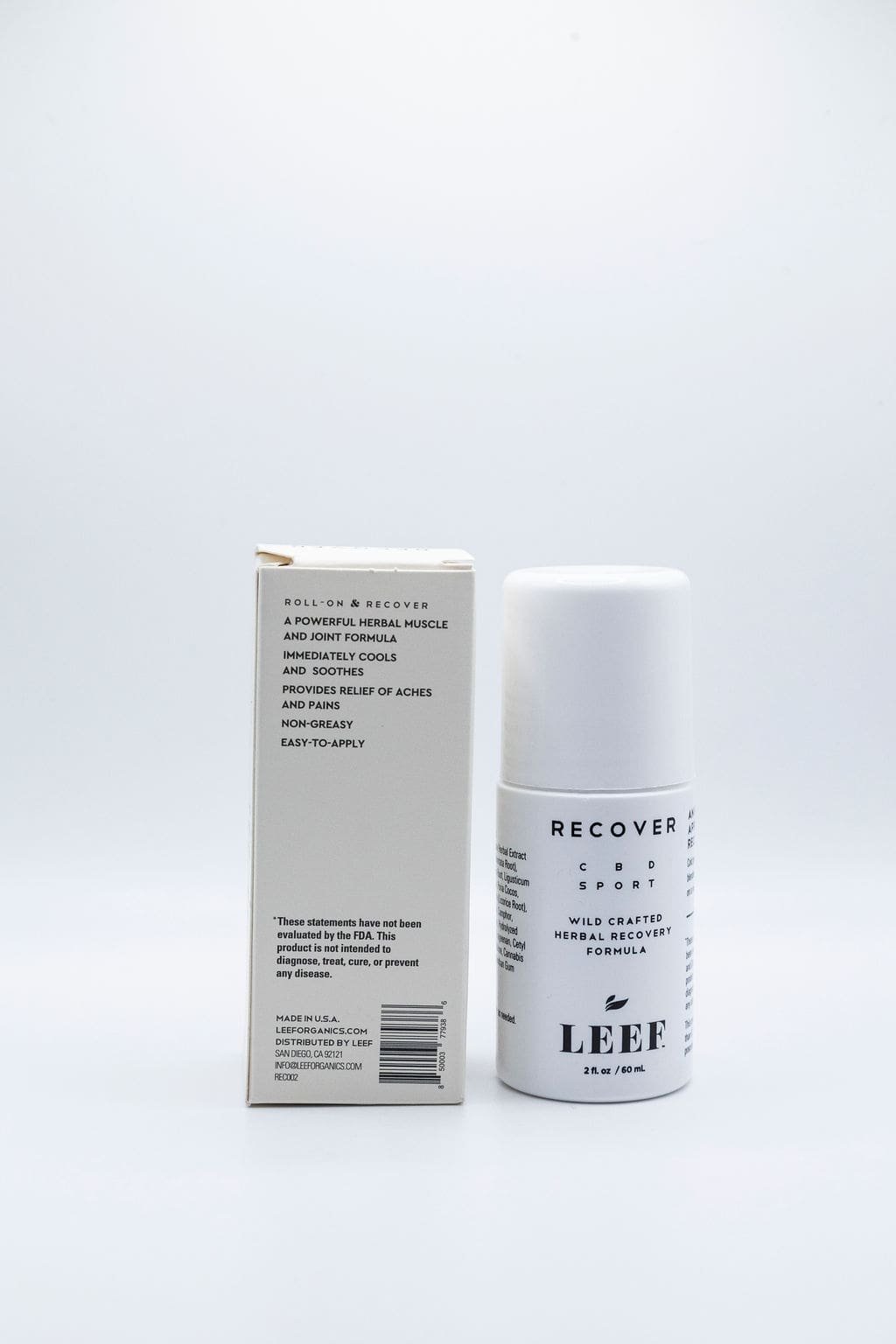Leef CBD Roller Sport Herbal Muscle Recovery