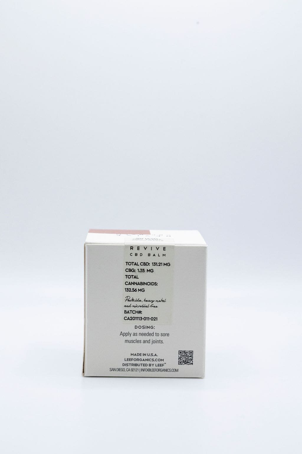 LEEF Revive CBD Balm Sore Muscle Relief