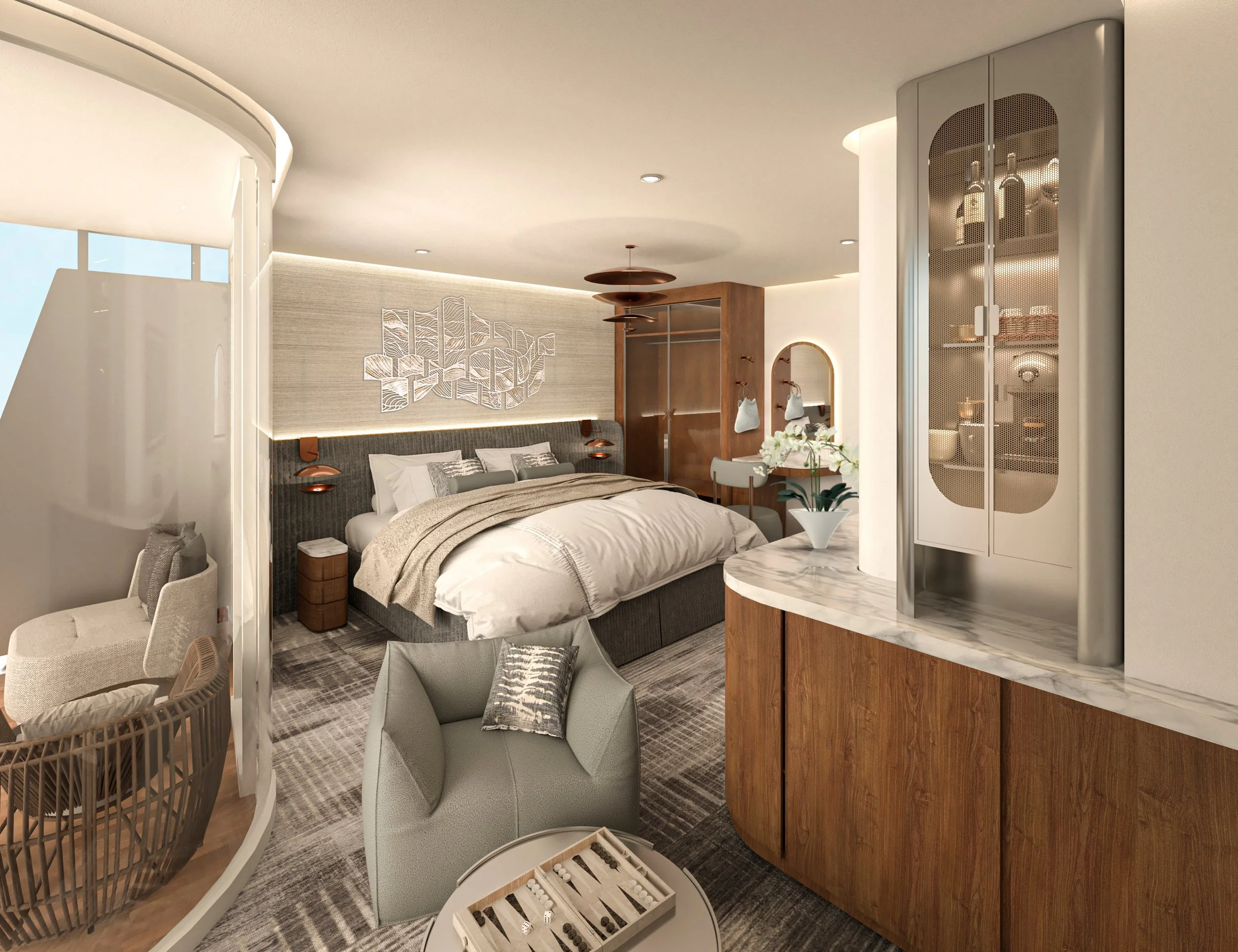 Celebrity River Vista Balcony Suite