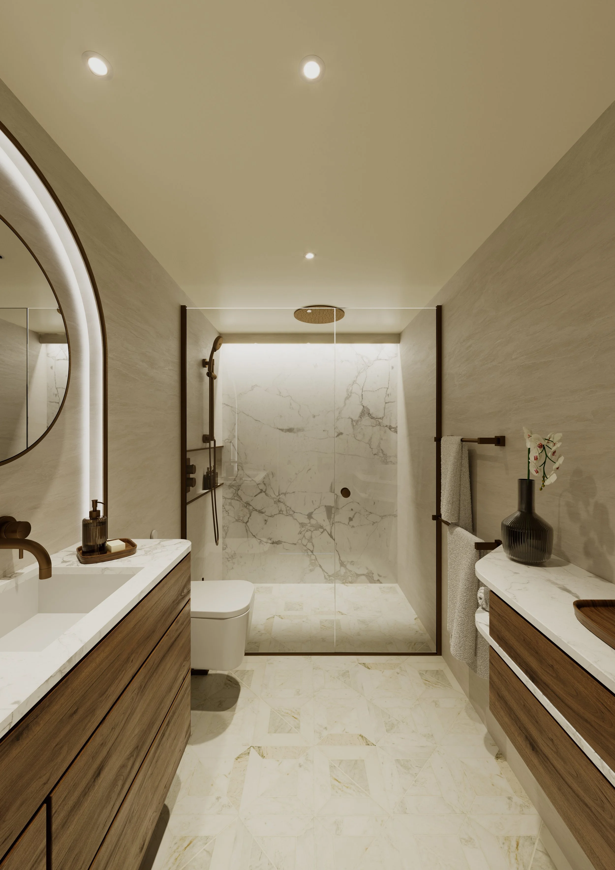 Celebrity River Cruises Skylight Infinite Balcony Suite Bathroom