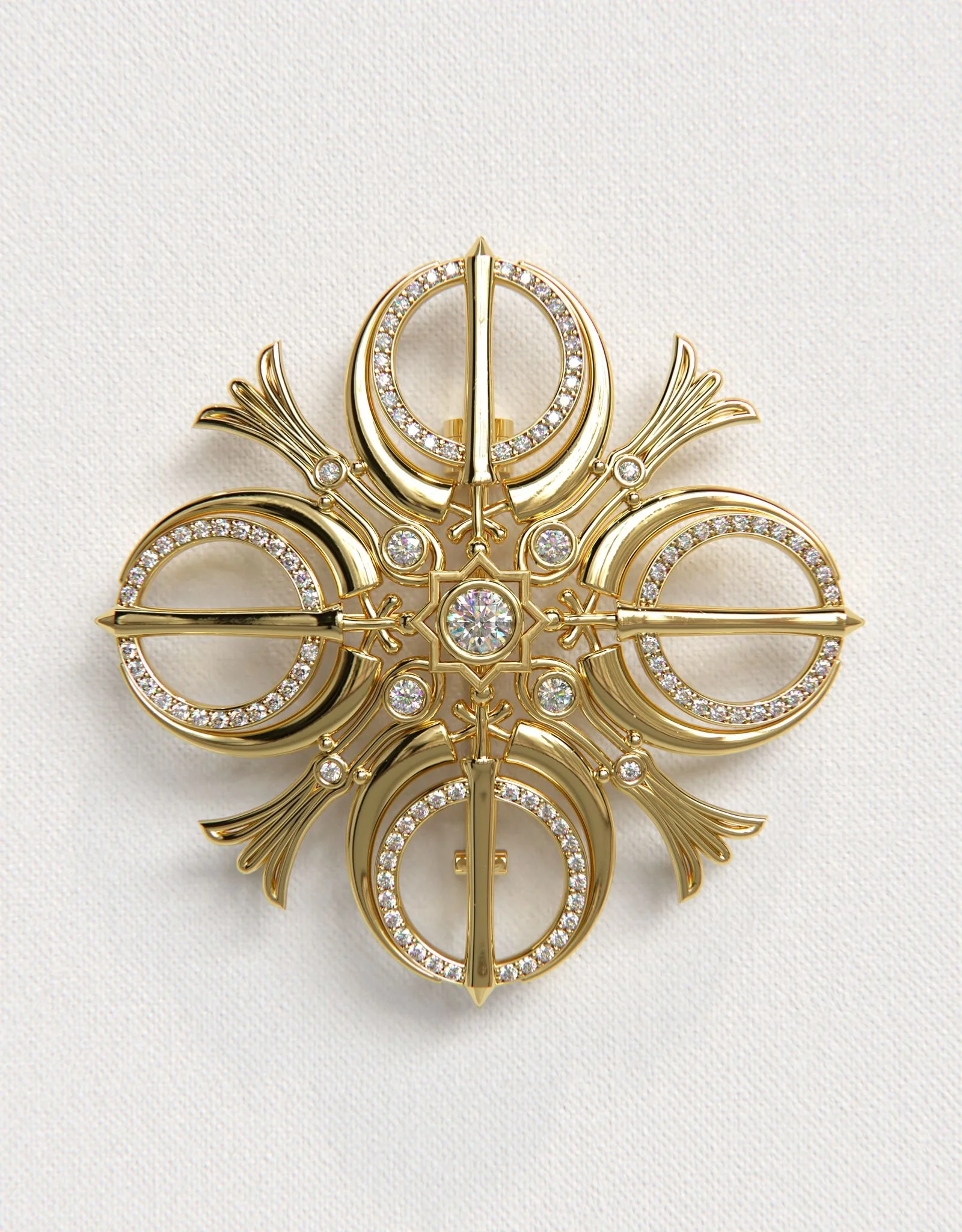 Dharma Seal Adi Shakti Pin