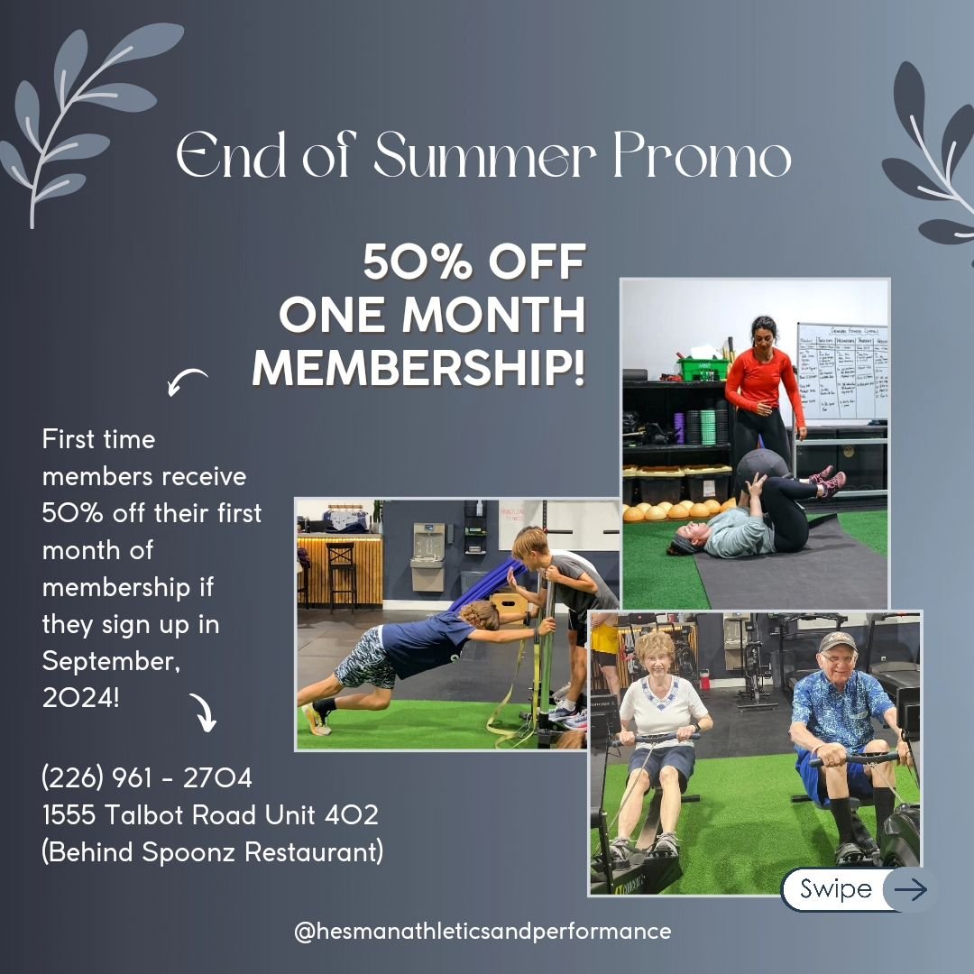 Instead of being sad about summer ending soon, here  is something to be excited about! ☀️🍁

If you've never been a member at HAP and have been thinking about joining the fam, here's your chance to try it out! 

Sign up for your new membership and ge