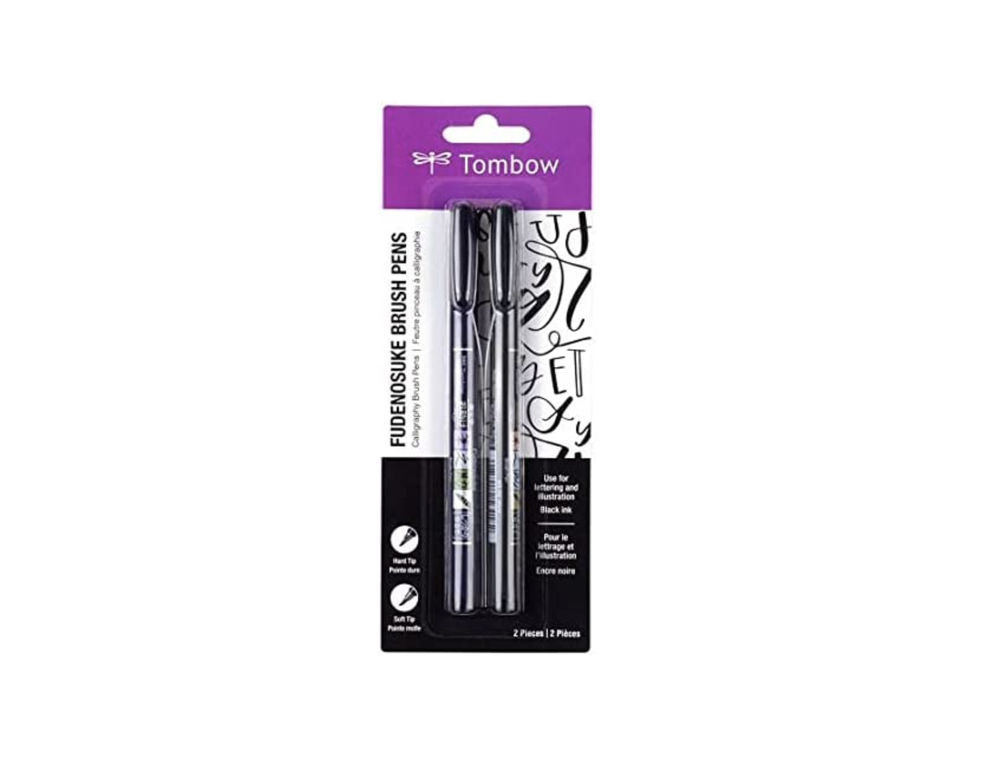 Tombow Fudenosuke Brush Pens