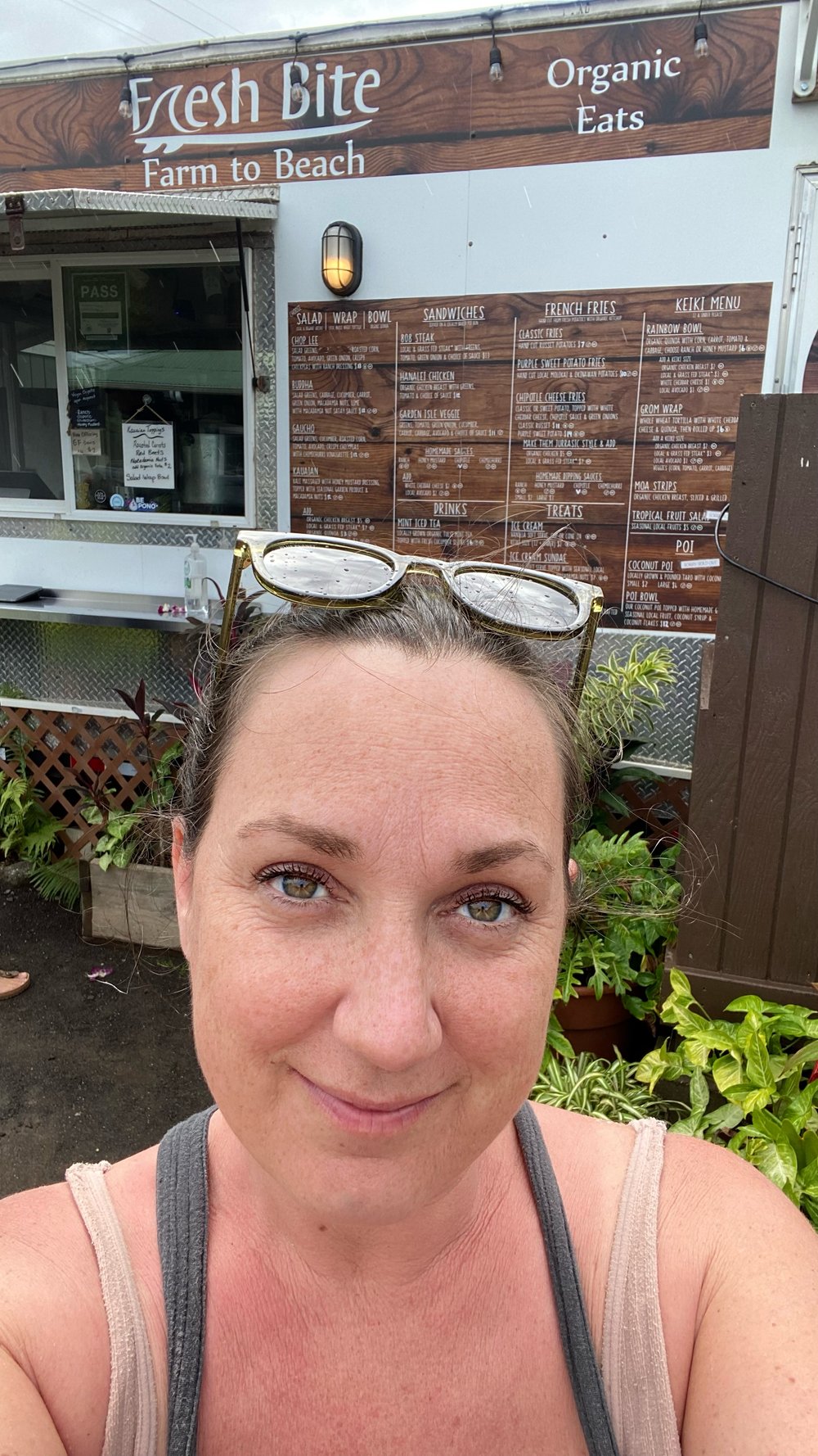  Me at Fresh Bite - Hanalei, Kauai 