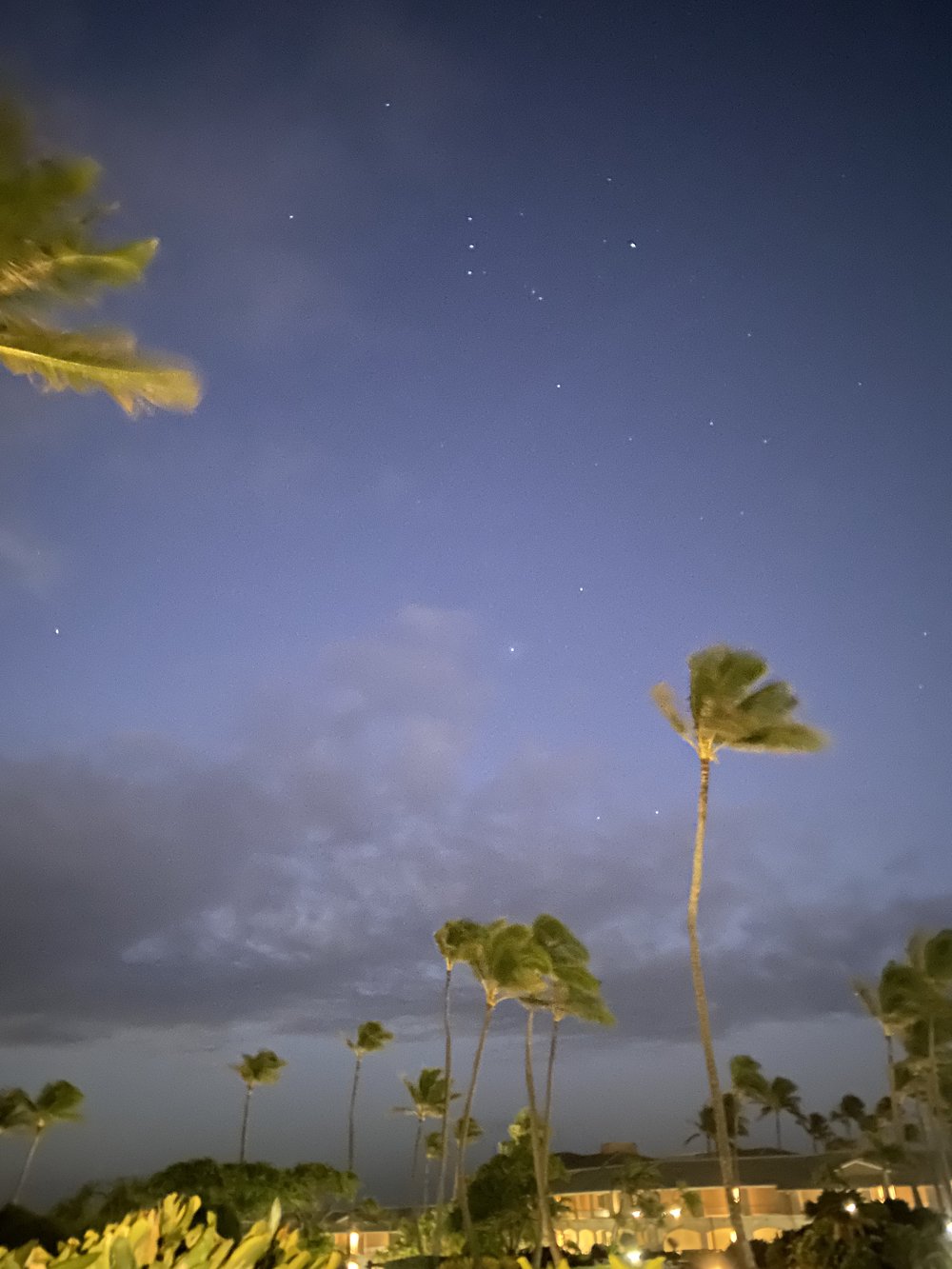  Orion and Sirius in Poipu, Kauai 
