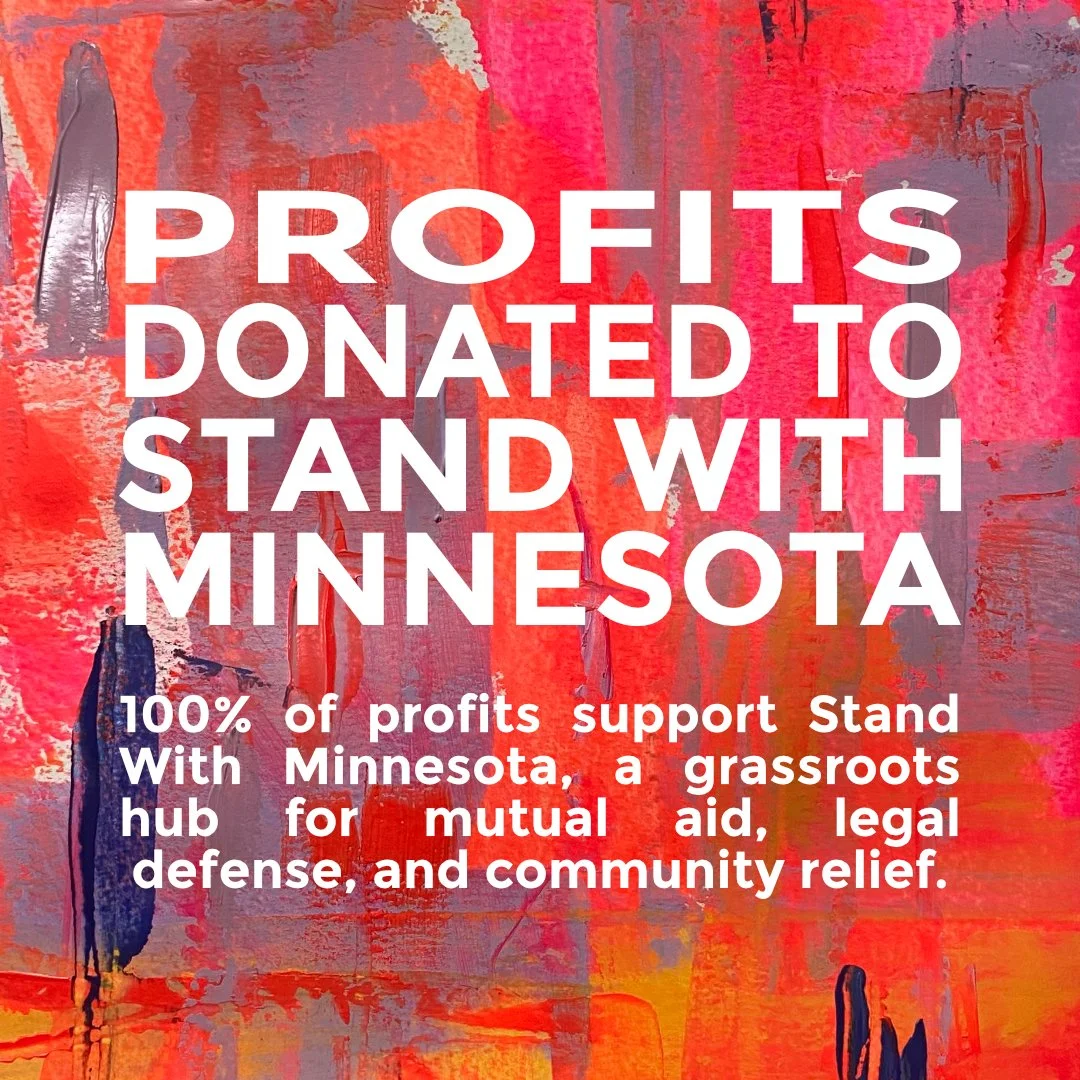 ext badge stating profits donated to Stand With Minnesota for community support
