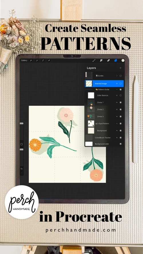 How to Create Seamless Patterns in Procreate Step-by-Step — Perch Handmade