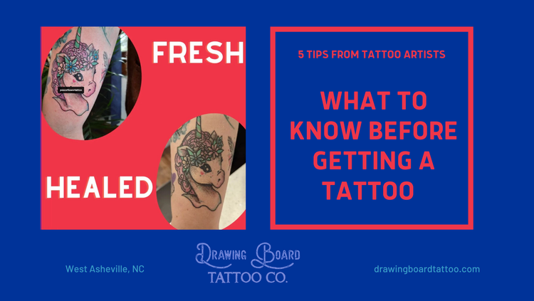 5 tips Before Getting Your First Tattoo from our Tattoo Artists