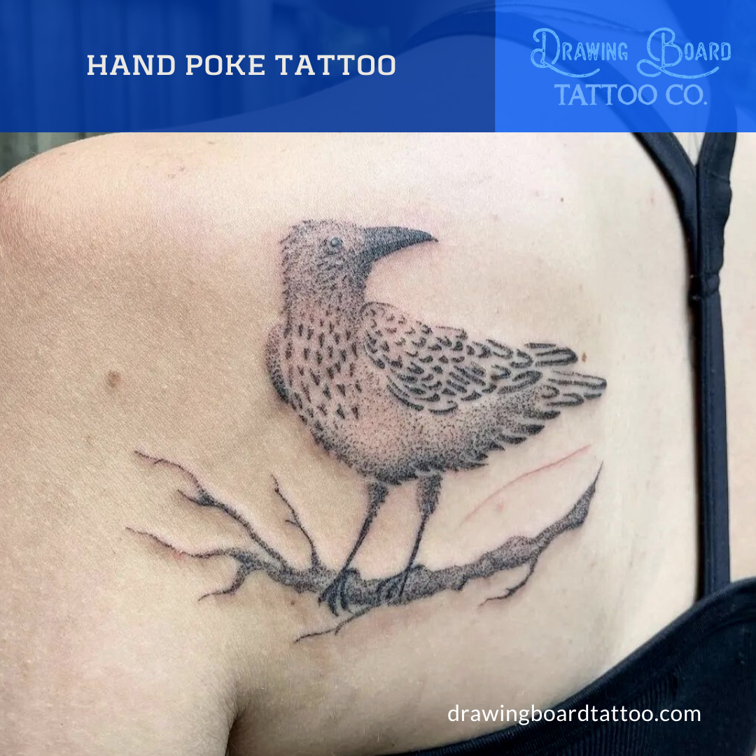 What to Know About Hand Poke tattoos - The Original Body Art Form — Drawing  Board Tattoo Shop in Asheville, NC