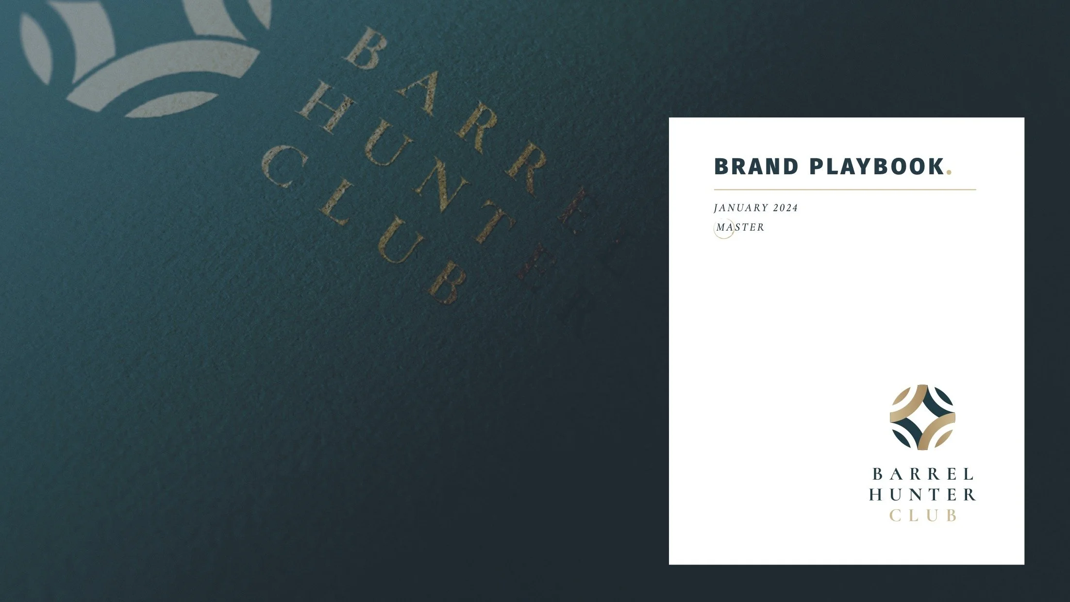 Barrel Hunter Club Brand Playbook