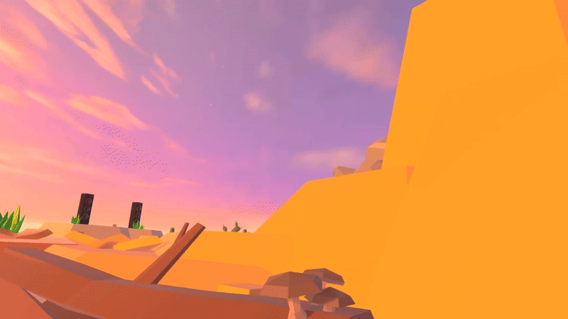 Watch the sunset around the campfire