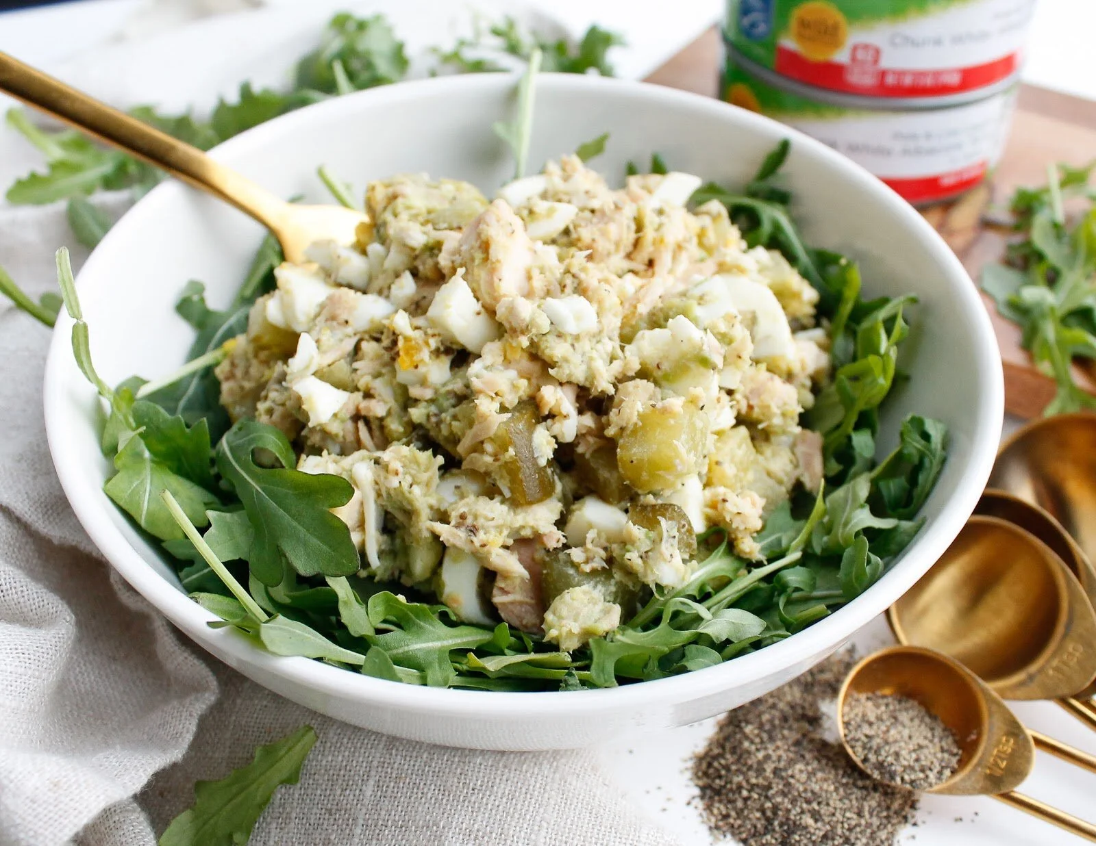 Quick & Easy Avocado Tuna Egg Salad — plenty and well