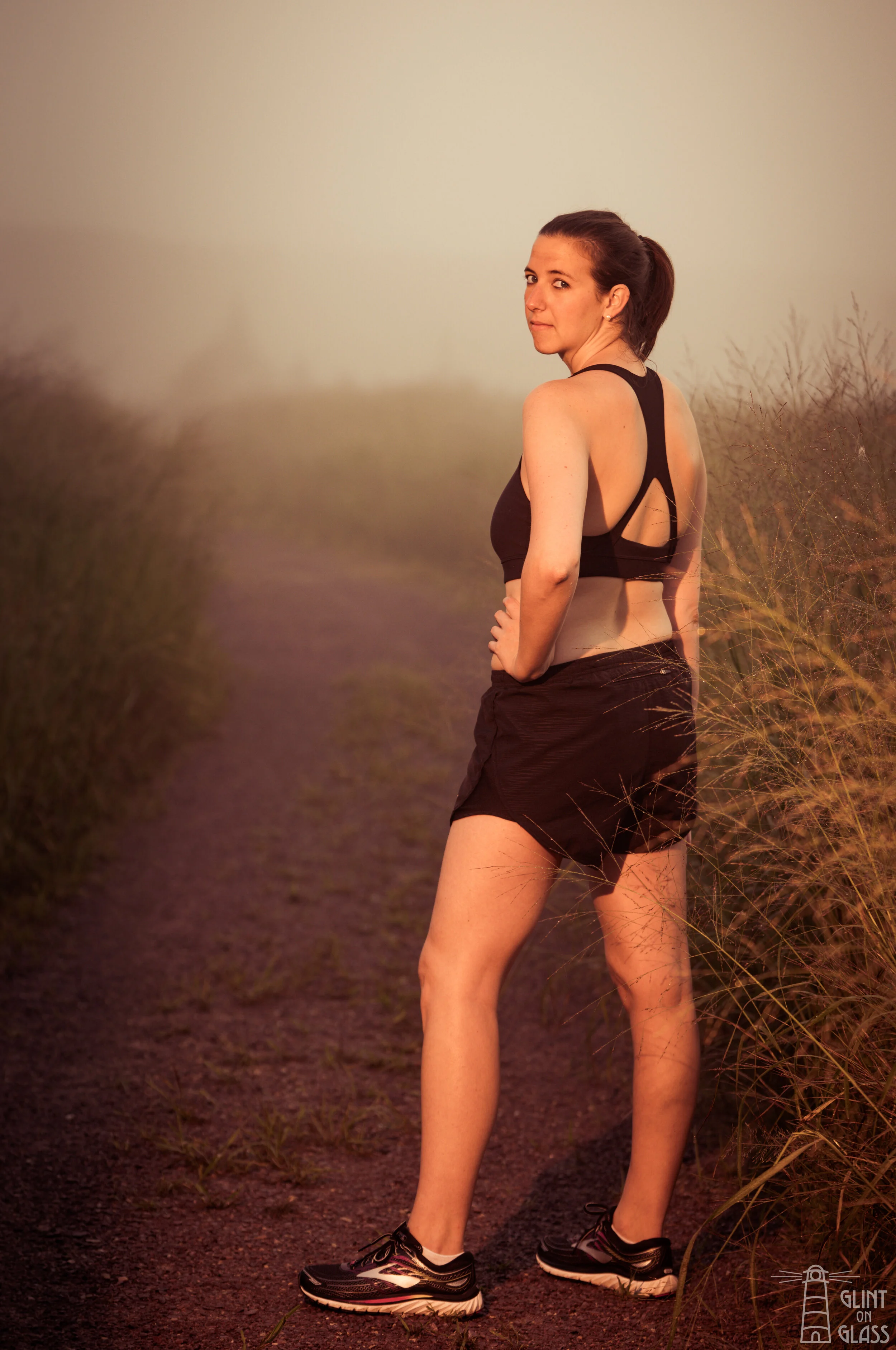 Katie Running-Misty Trail Over The Shoulder.jpg