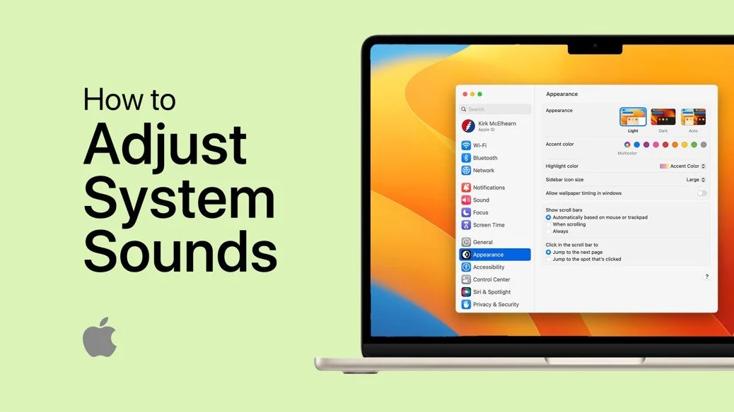 How To Adjust Mac OS System and Alert Sounds — Tech How
