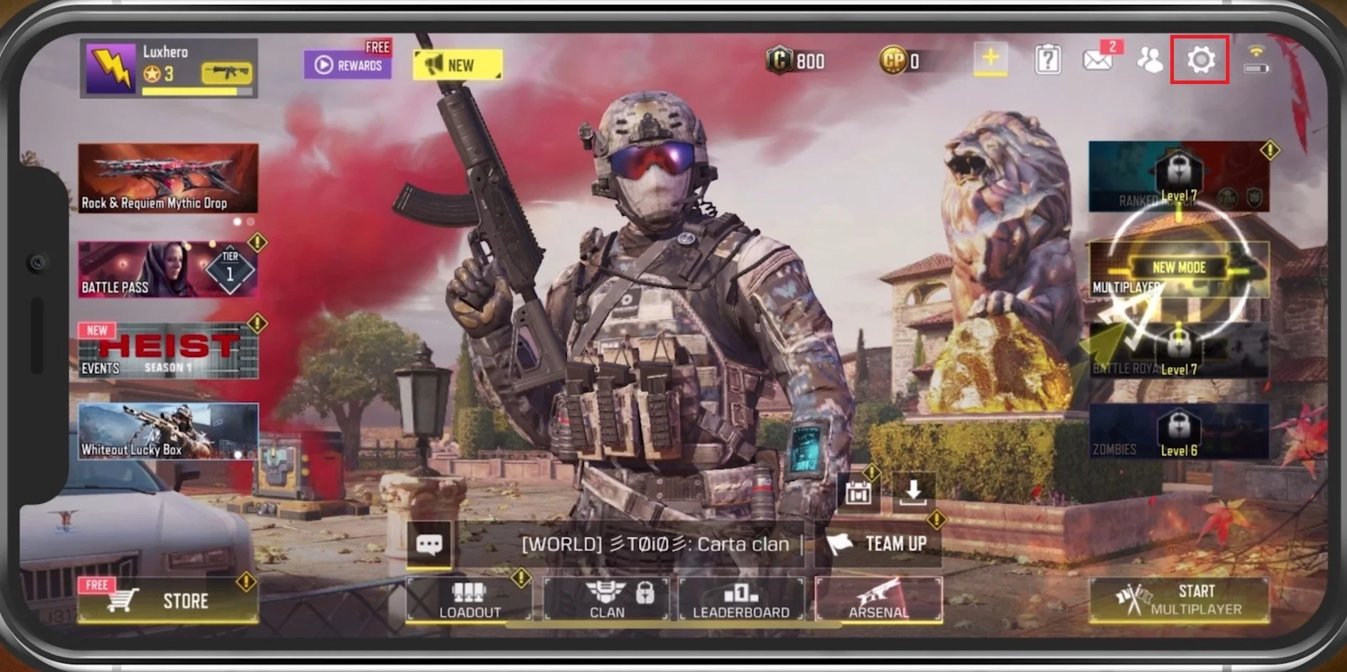 How To Logout & Login Your Account In Call of Duty Mobile With