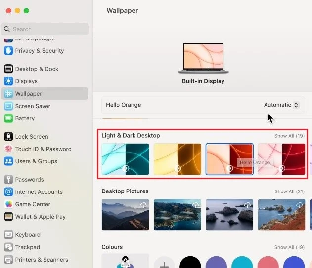 How To Change Wallpaper and Screen Saver on Mac OS Ventura — Tech How