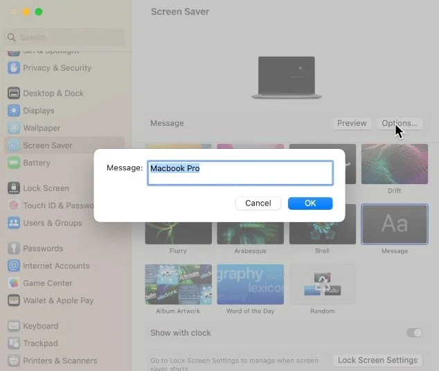 How To Change Wallpaper and Screen Saver on Mac OS Ventura — Tech How