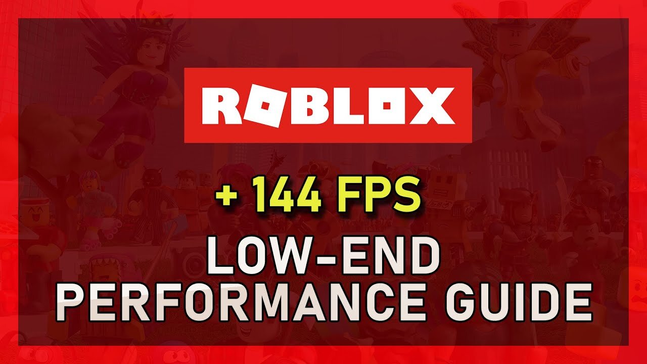 Roblox - How To Boost FPS On Low-End PC