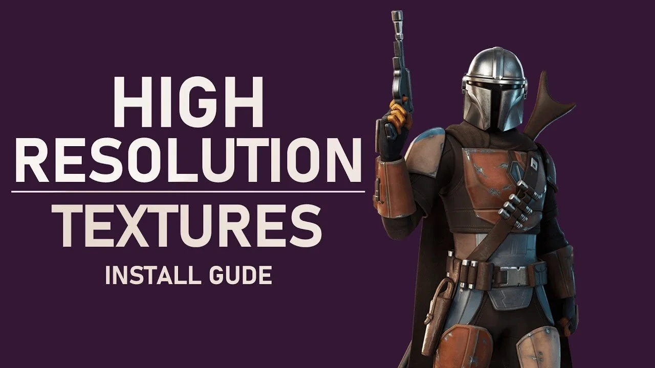 Fortnite - How To Download High Resolution Textures