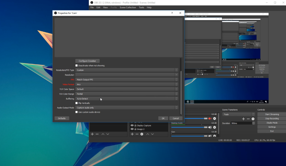 The Best Webcam Settings For OBS Studio & How To Add And Crop The ...