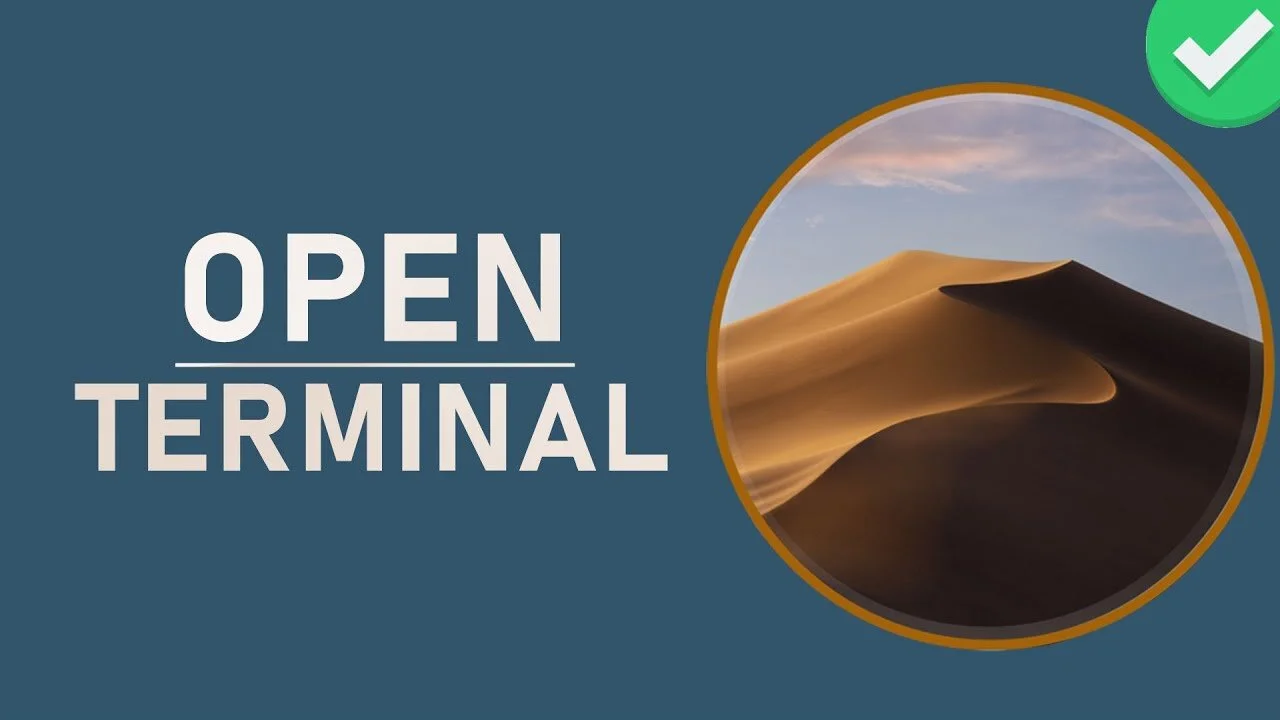 How To Open the Terminal App on macOS