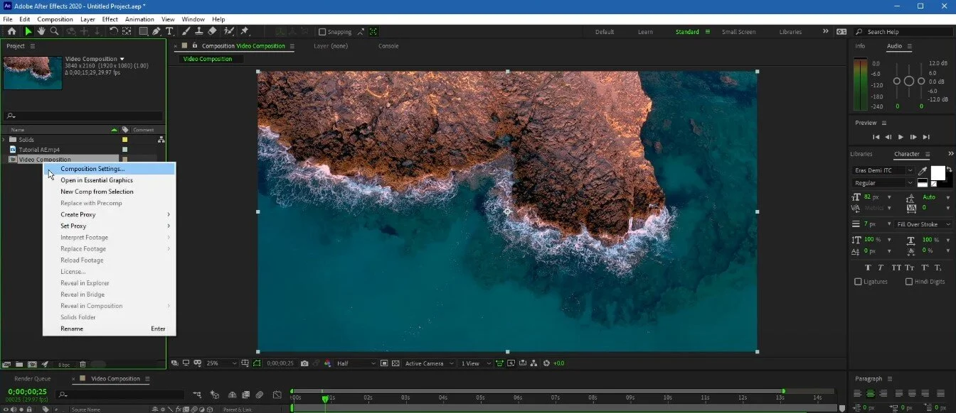 After Effects - How To Change Background Color — Tech How