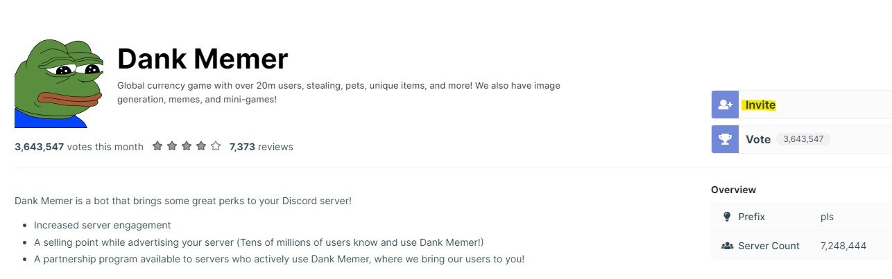 Dank Memer - Best discord meme bot — Steemit