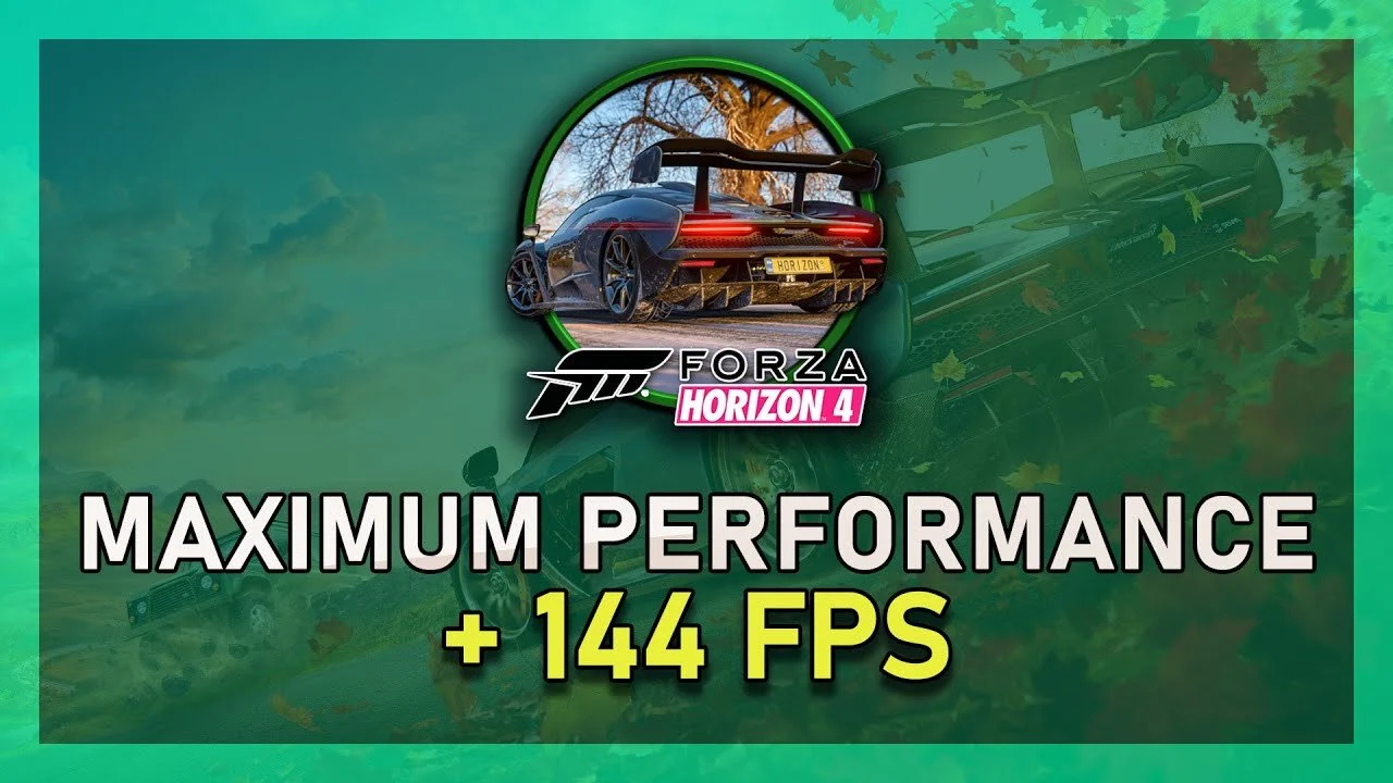 Forza Horizon 4 - How To Boost FPS &amp; Improve Overall Performance