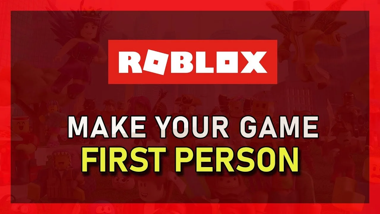 Roblox Studio - How To Make Your Game First Person FOV