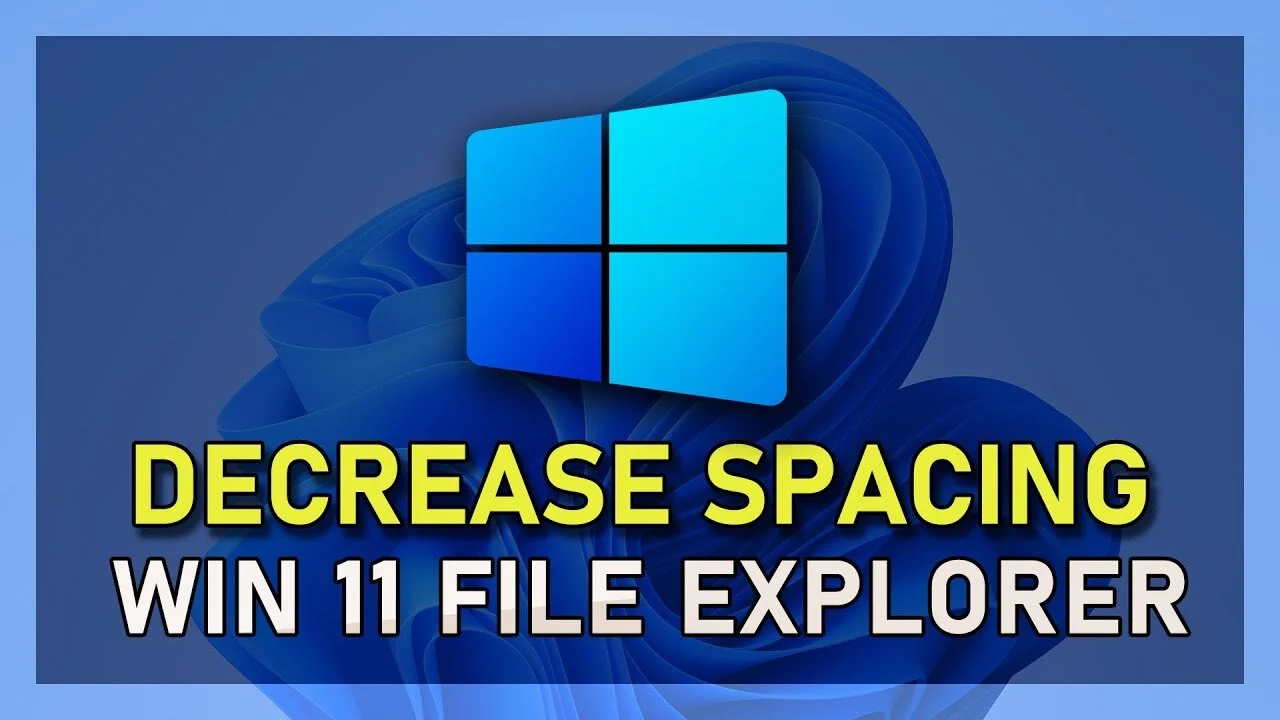 Windows 11 - How To Decrease Space Between Items in File Explorer
