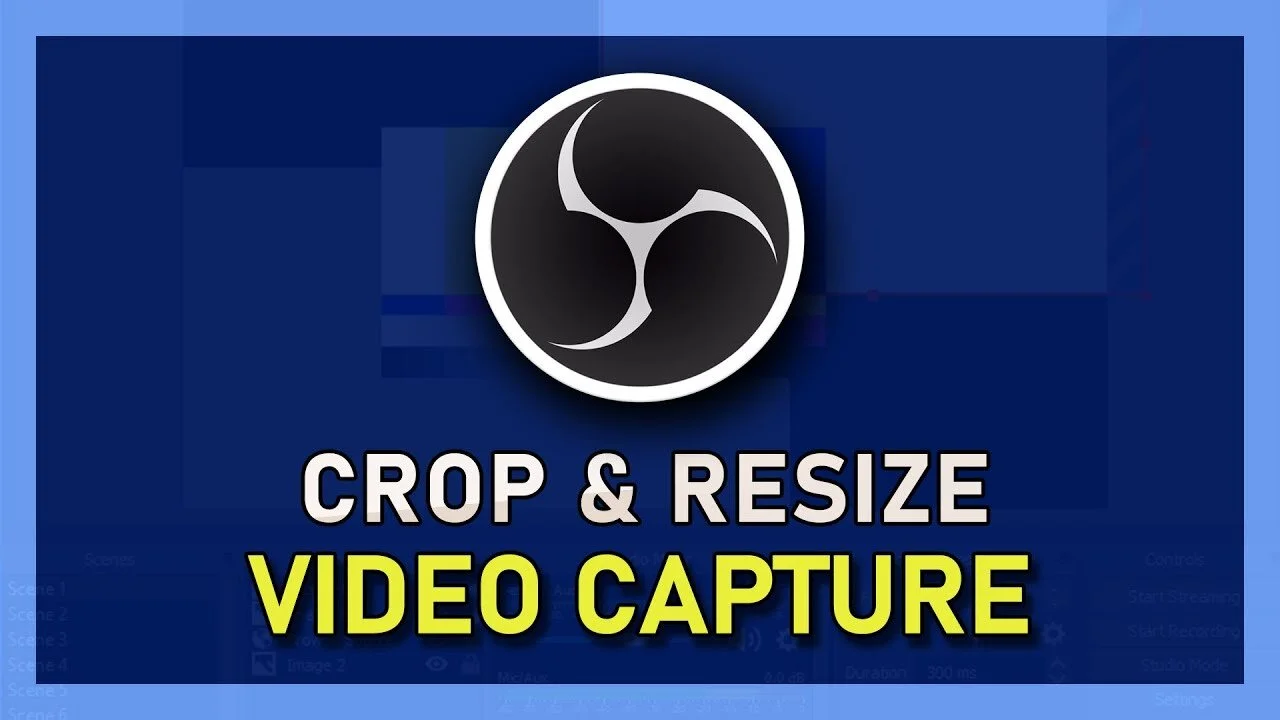 OBS Studio - How To Crop &amp; Resize Video Capture