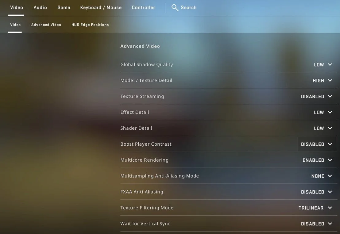Csgo Windows Settings , Best CS:GO Settings That Different Pro Players ...
