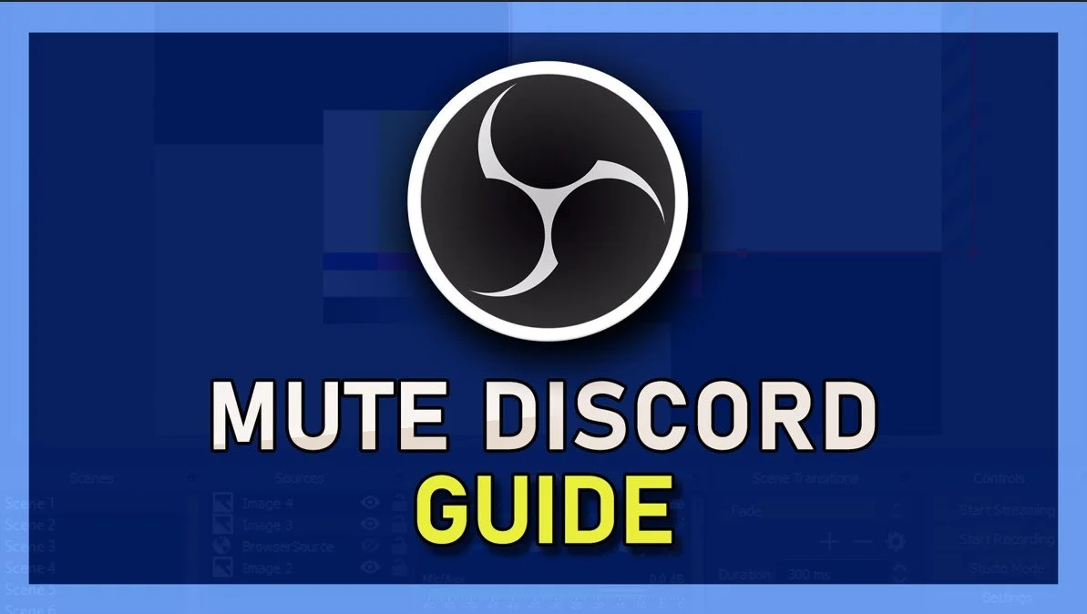 How To Mute Discord in OBS